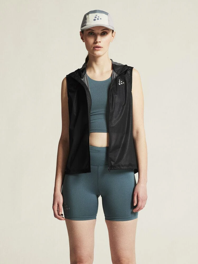 Women's Pro Hydro Lightweight Vest - Black - Image 2