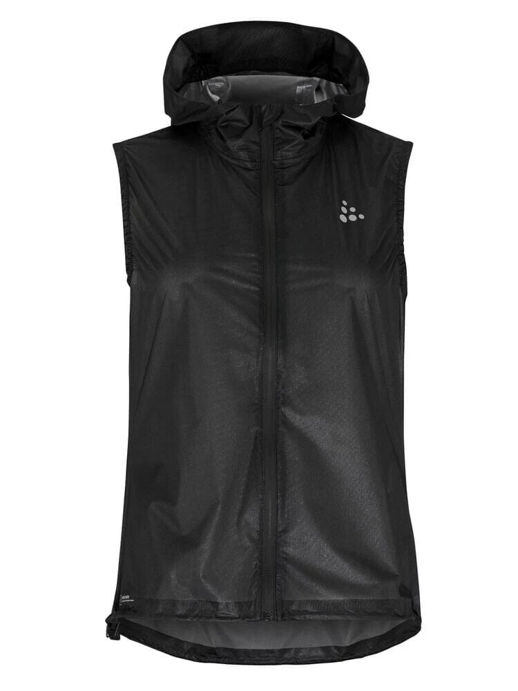 Women's Pro Hydro Lightweight Vest - Black - Image 8