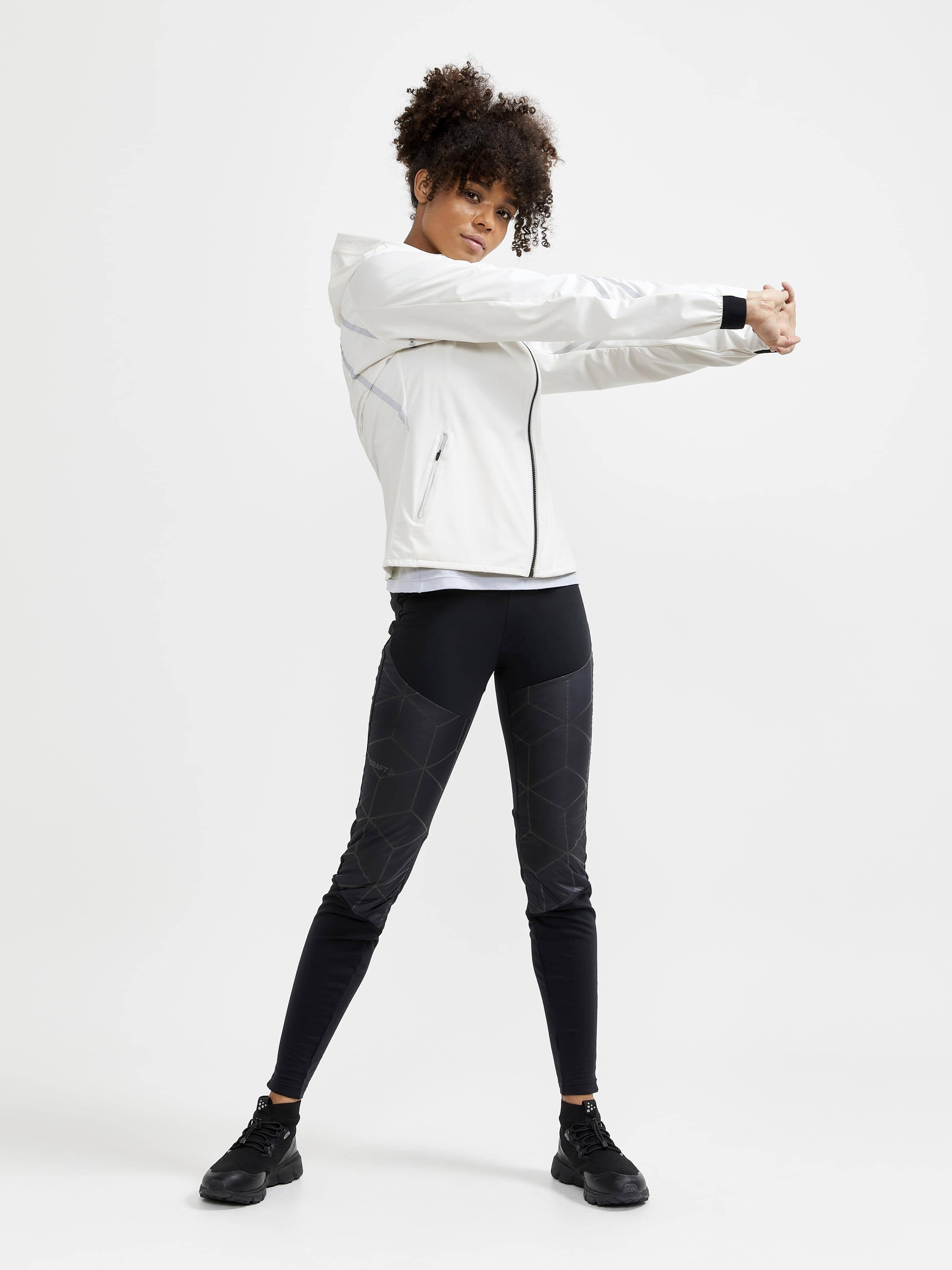 Women's Pro Hydro Lumen Running Jacket 2 - WHISPER - Image 6