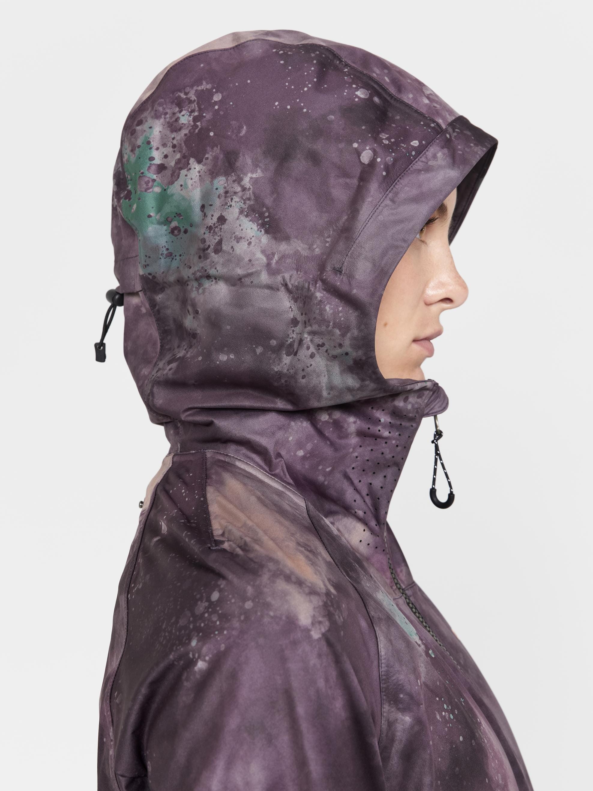 Women's Pro Hydro Running Jacket 2 - BARK-MULTI - Image 5