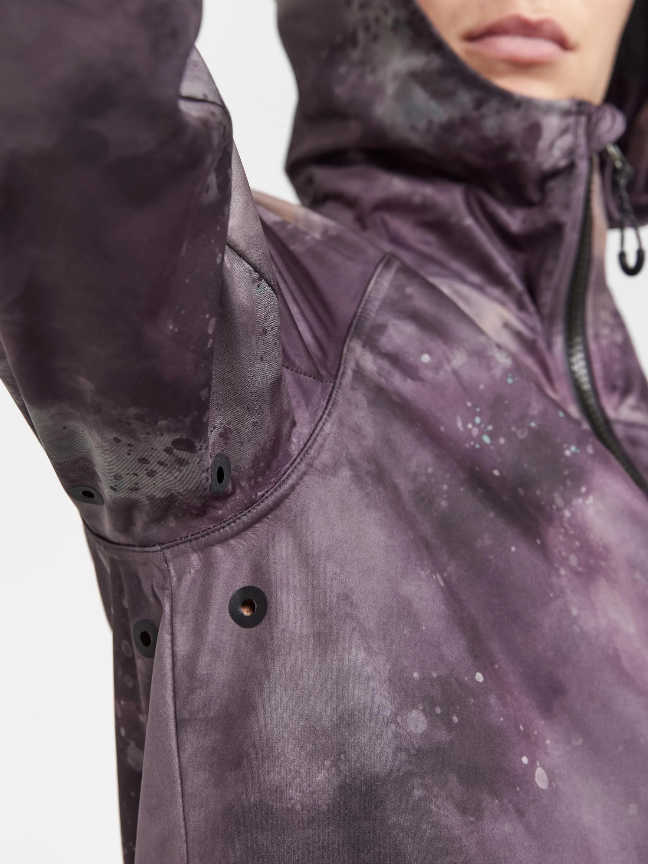Women's Pro Hydro Running Jacket 2 - BARK-MULTI - Image 7