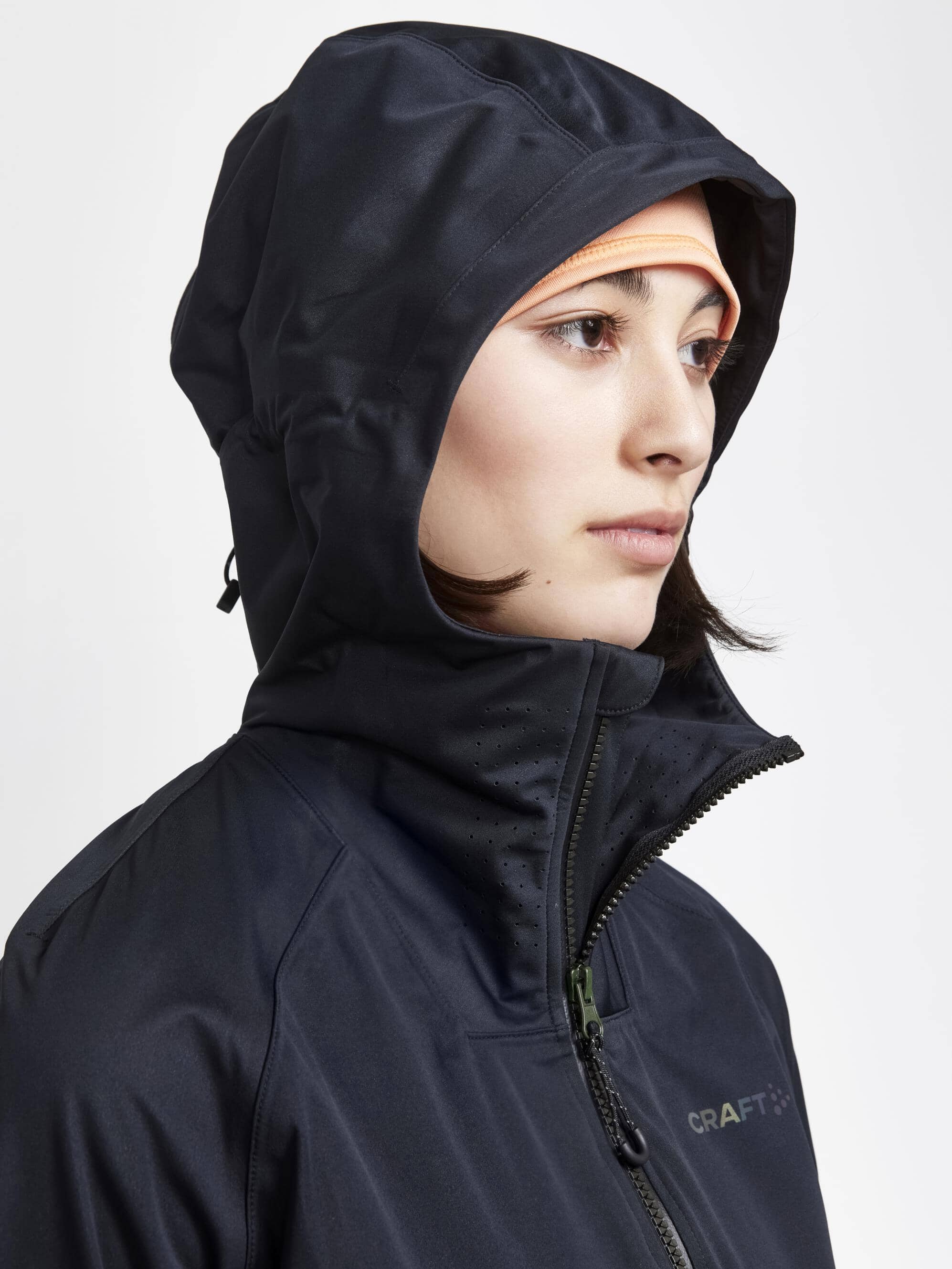 Women's Pro Hydro Running Jacket 2 - Black - Image 3