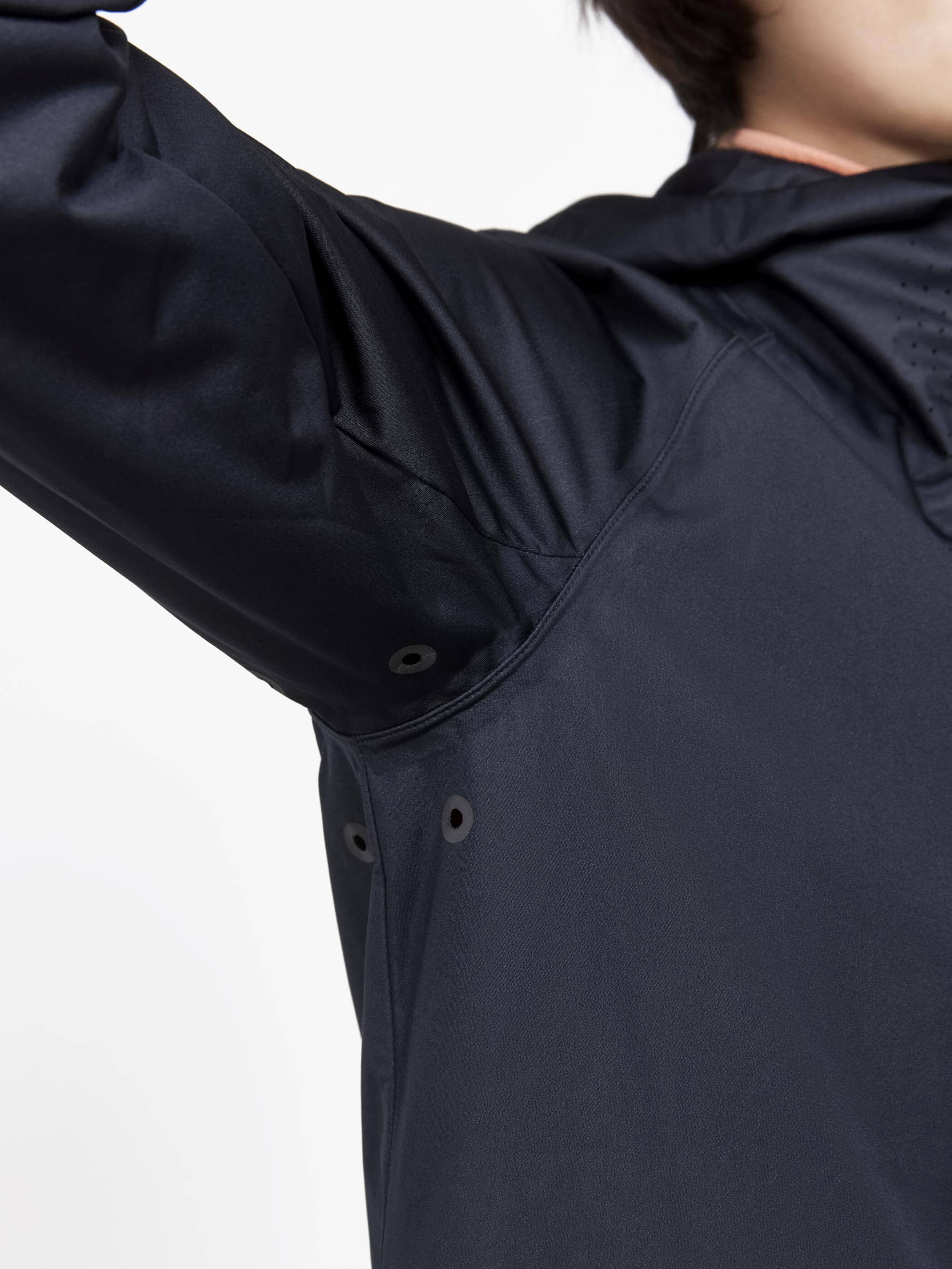 Women's Pro Hydro Running Jacket 2 - Black - Image 6