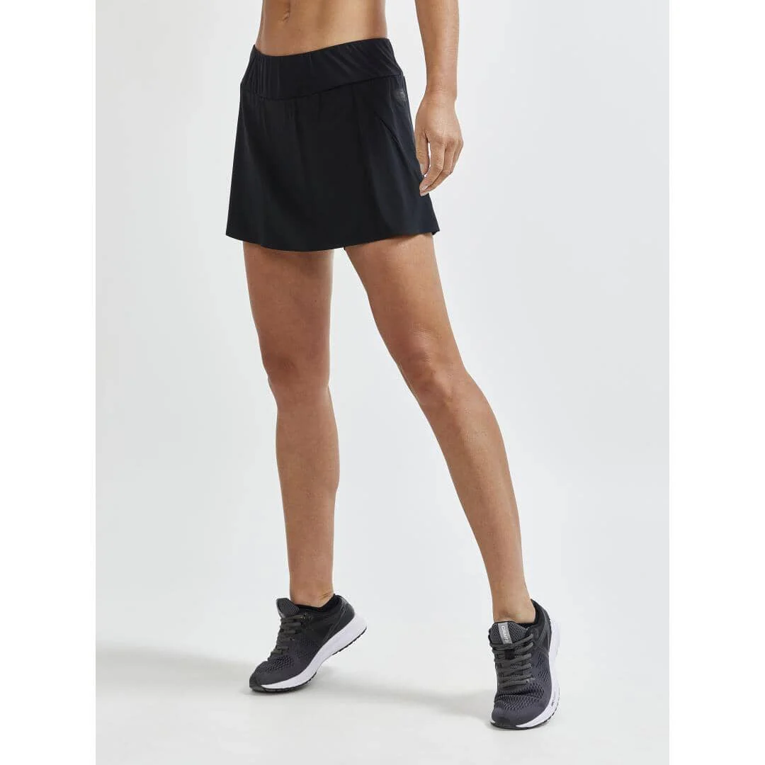 Women's Pro Hypervent 2In1 Running Skirt - Black - Image 2