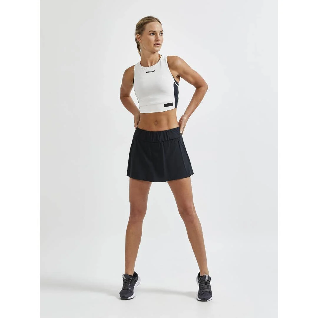 Women's Pro Hypervent 2In1 Running Skirt - Black - Image 5