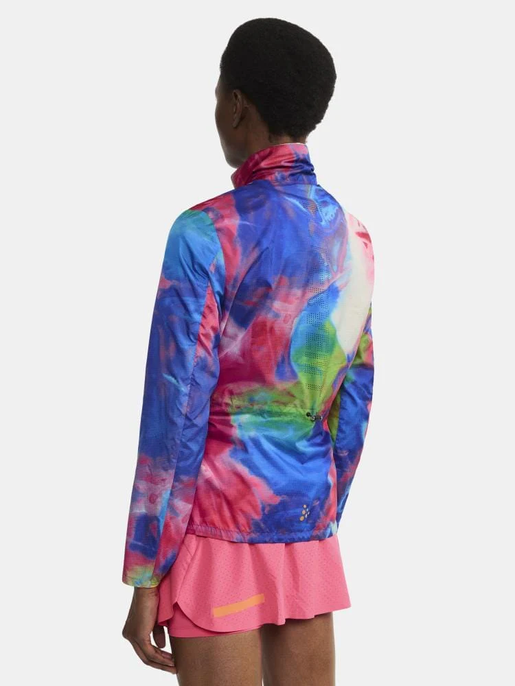 Women's Pro Hypervent Running Jacket 2 - FUCHSIA/MULTI - Image 2