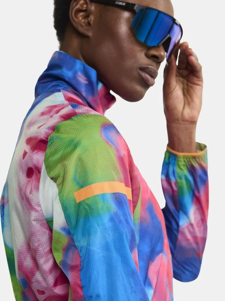 Women's Pro Hypervent Running Jacket 2 - FUCHSIA/MULTI - Image 4