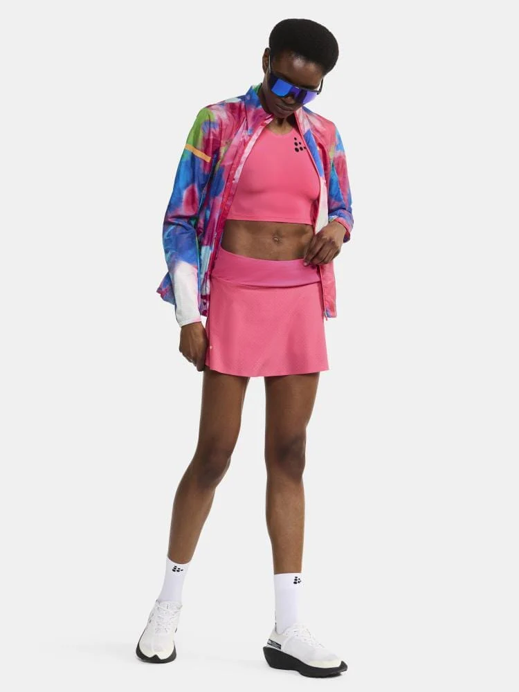 Women's Pro Hypervent Running Jacket 2 - FUCHSIA/MULTI - Image 8