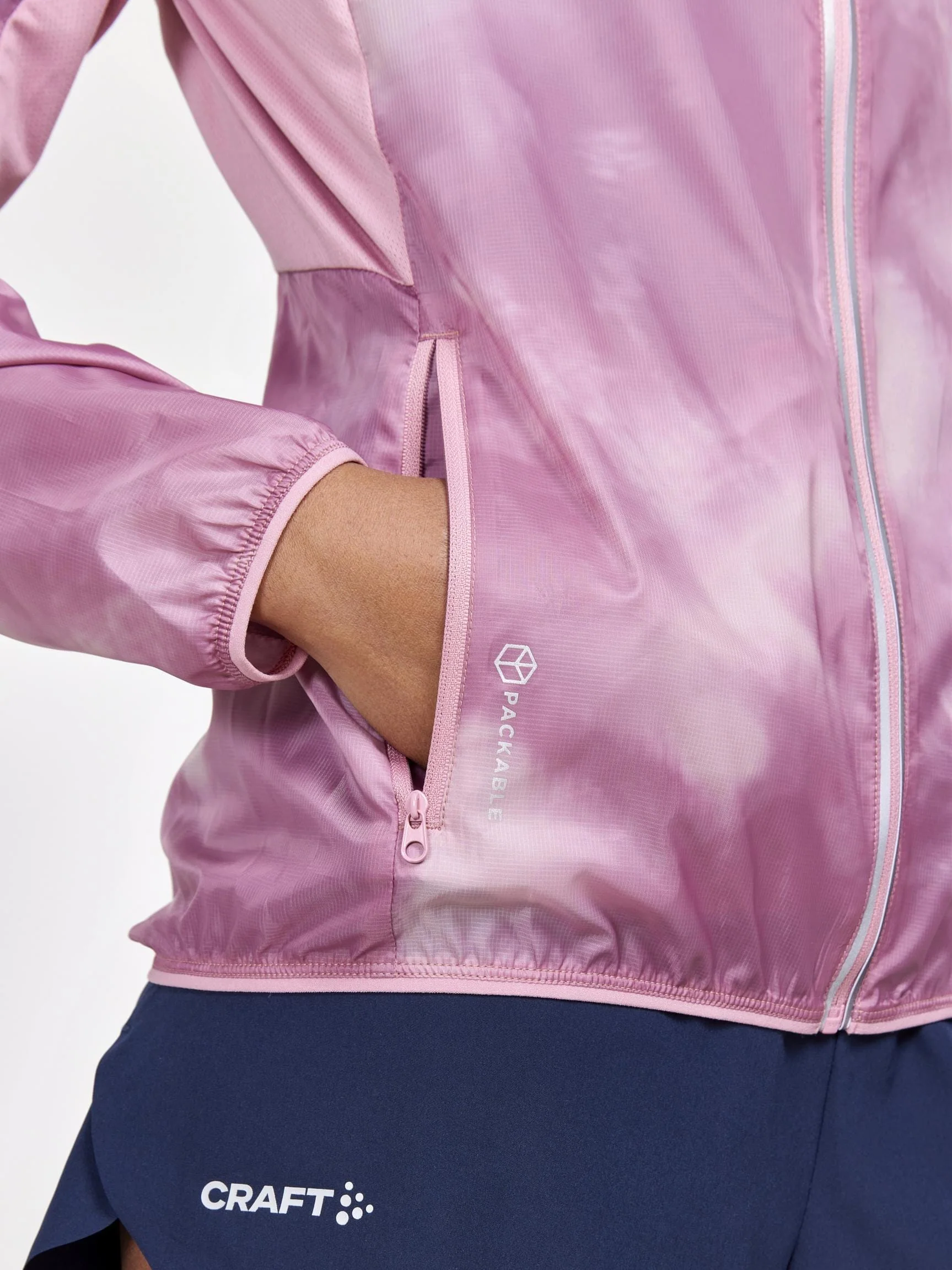 Women's Pro Hypervent Running Jacket - DAWN-MULTI - Image 5