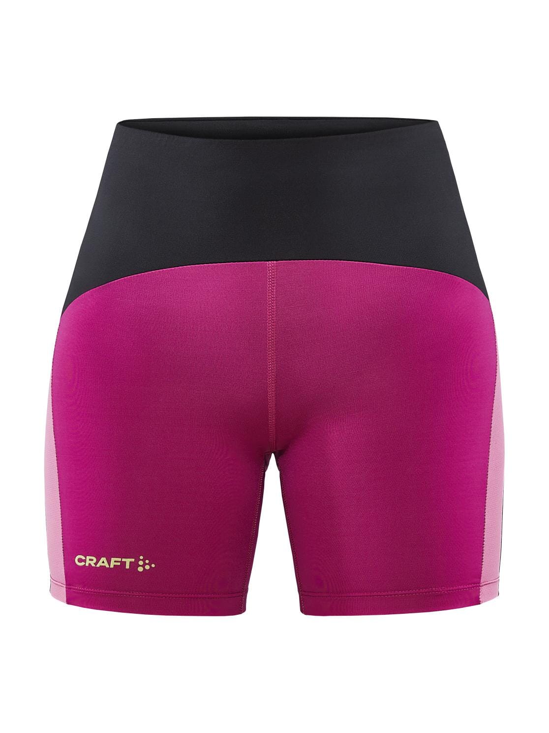 Women's Pro Hypervent Running Short Tights - BLACK-ROXO - Image 6
