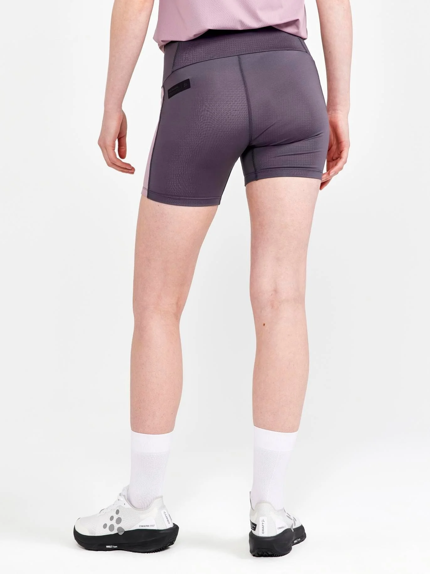 Women's Pro Hypervent Running Short Tights - GRANITE-GERBERA - Image 2