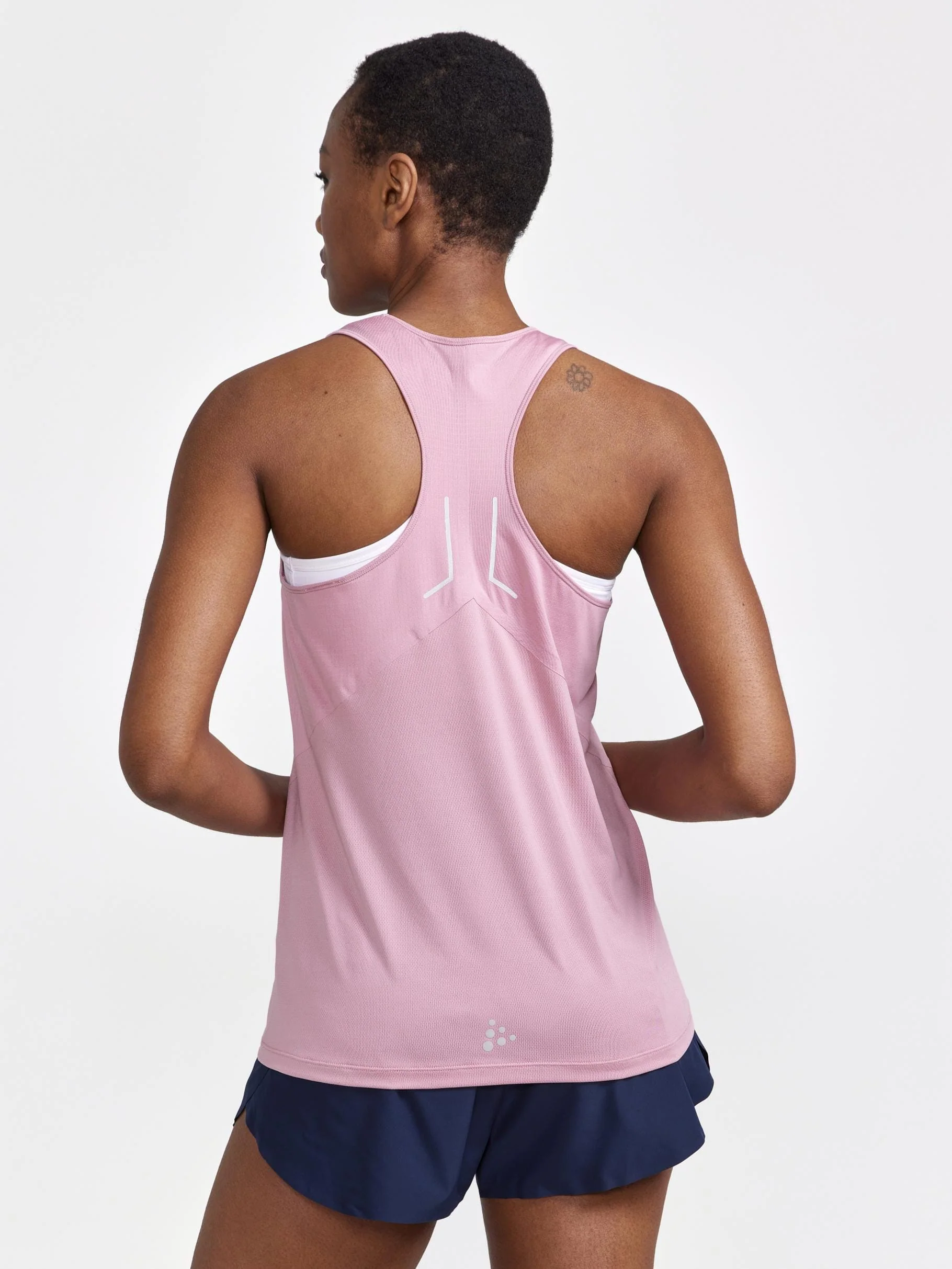 Women's Pro Hypervent Running Singlet - DAWN - Image 2