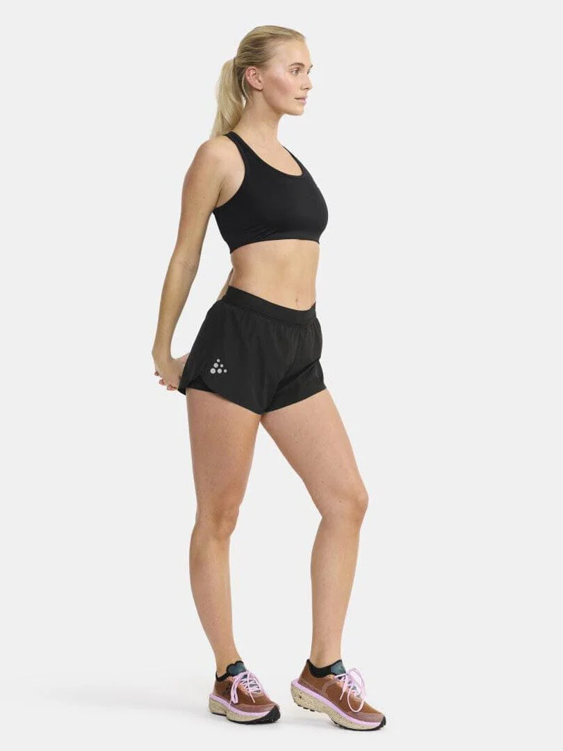 Women's Pro Hypervent Running Split Shorts 2 - FUCHSIA - Image 20