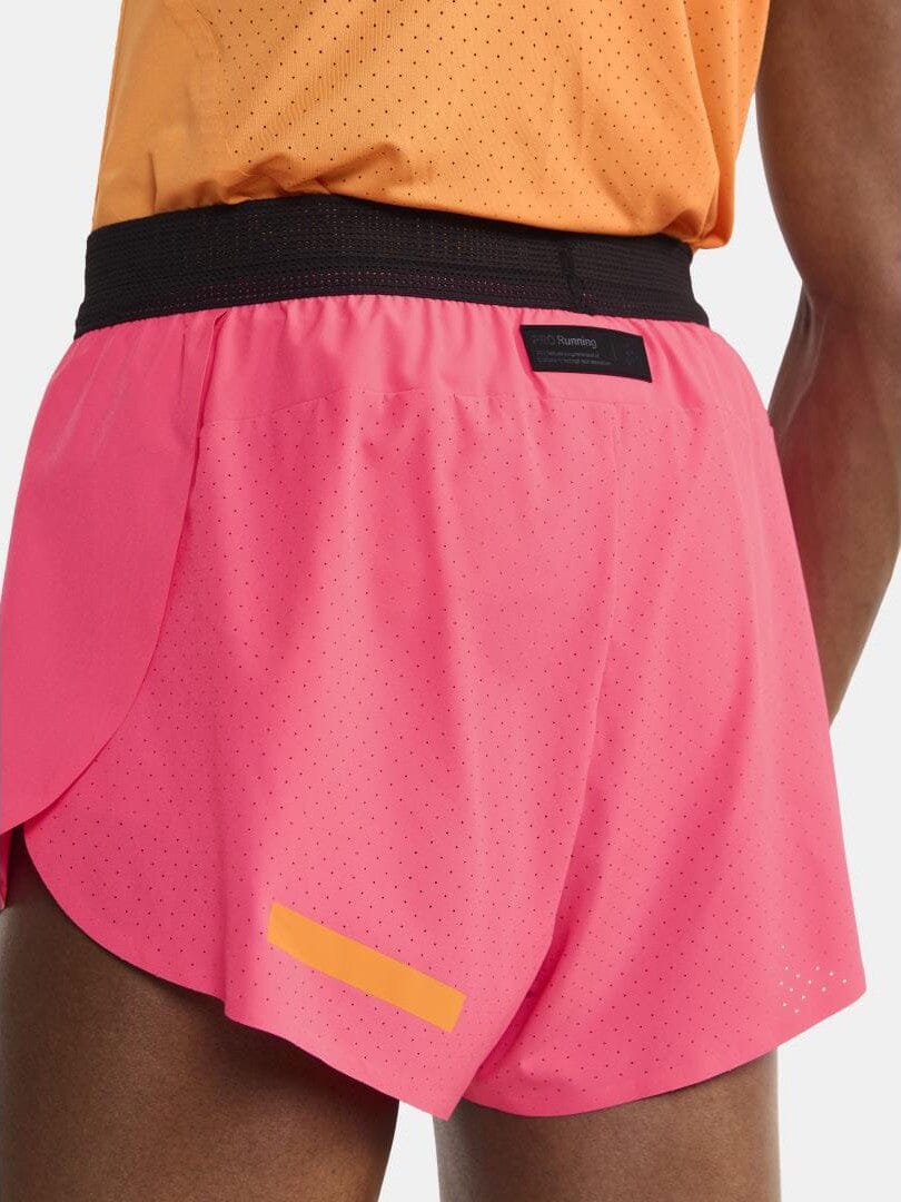 Women's Pro Hypervent Running Split Shorts 2 - FUCHSIA - Image 4