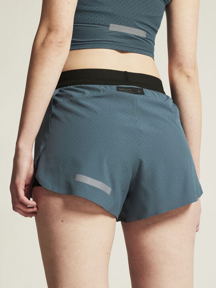 Women's Pro Hypervent Running Split Shorts 2 - ORION - Image 4