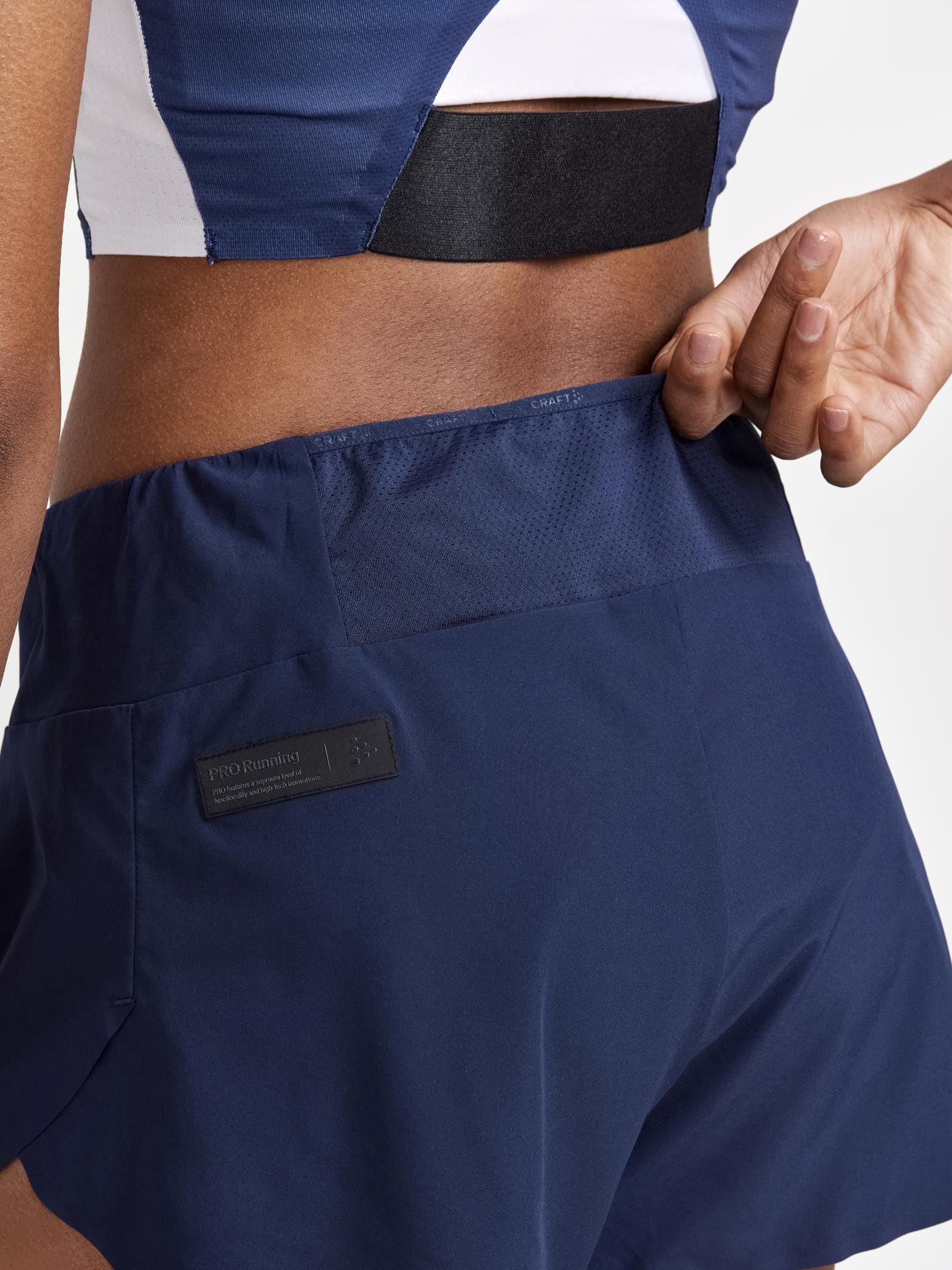 Women's Pro Hypervent Running Split Shorts - BLAZE - Image 4