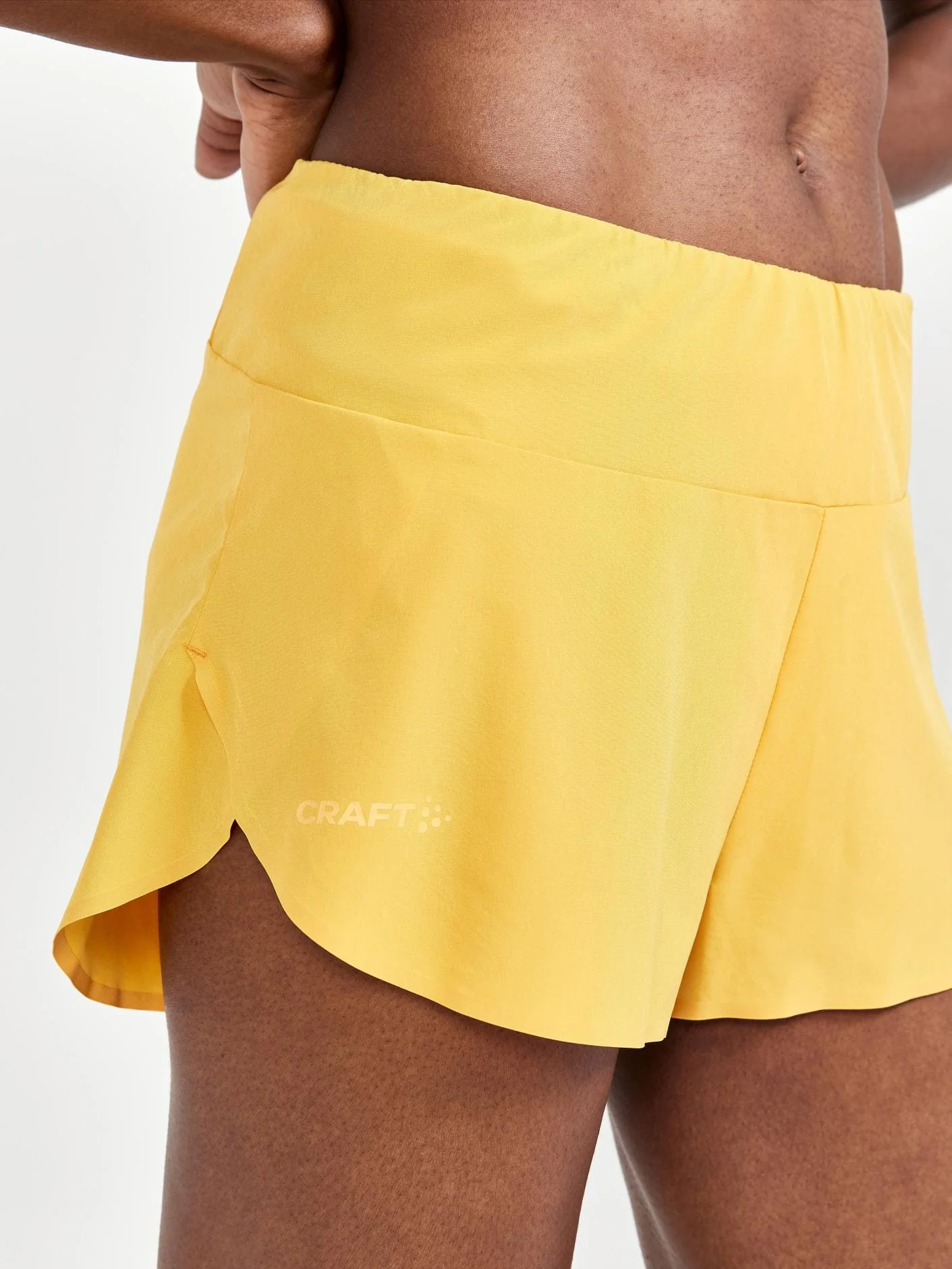 Women's Pro Hypervent Running Split Shorts - CALM - Image 4