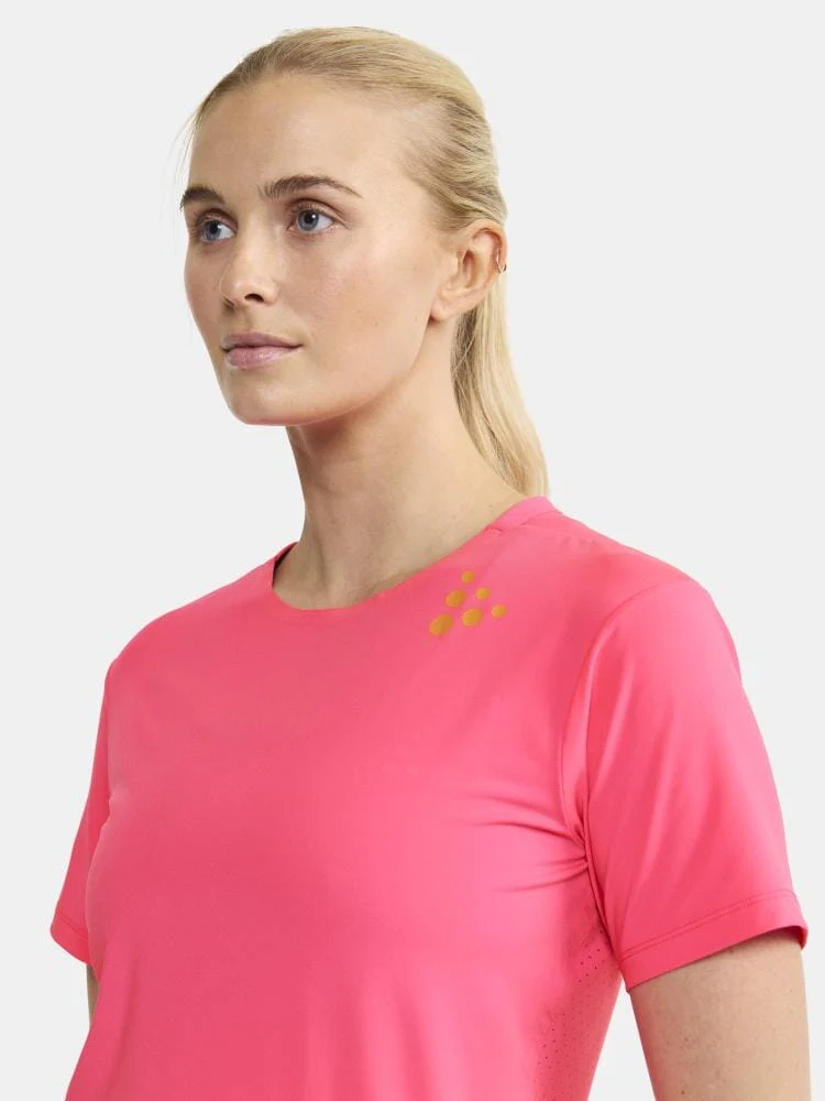 Women's Pro Hypervent Running Tee 2.0 - CLOUD - Image 17