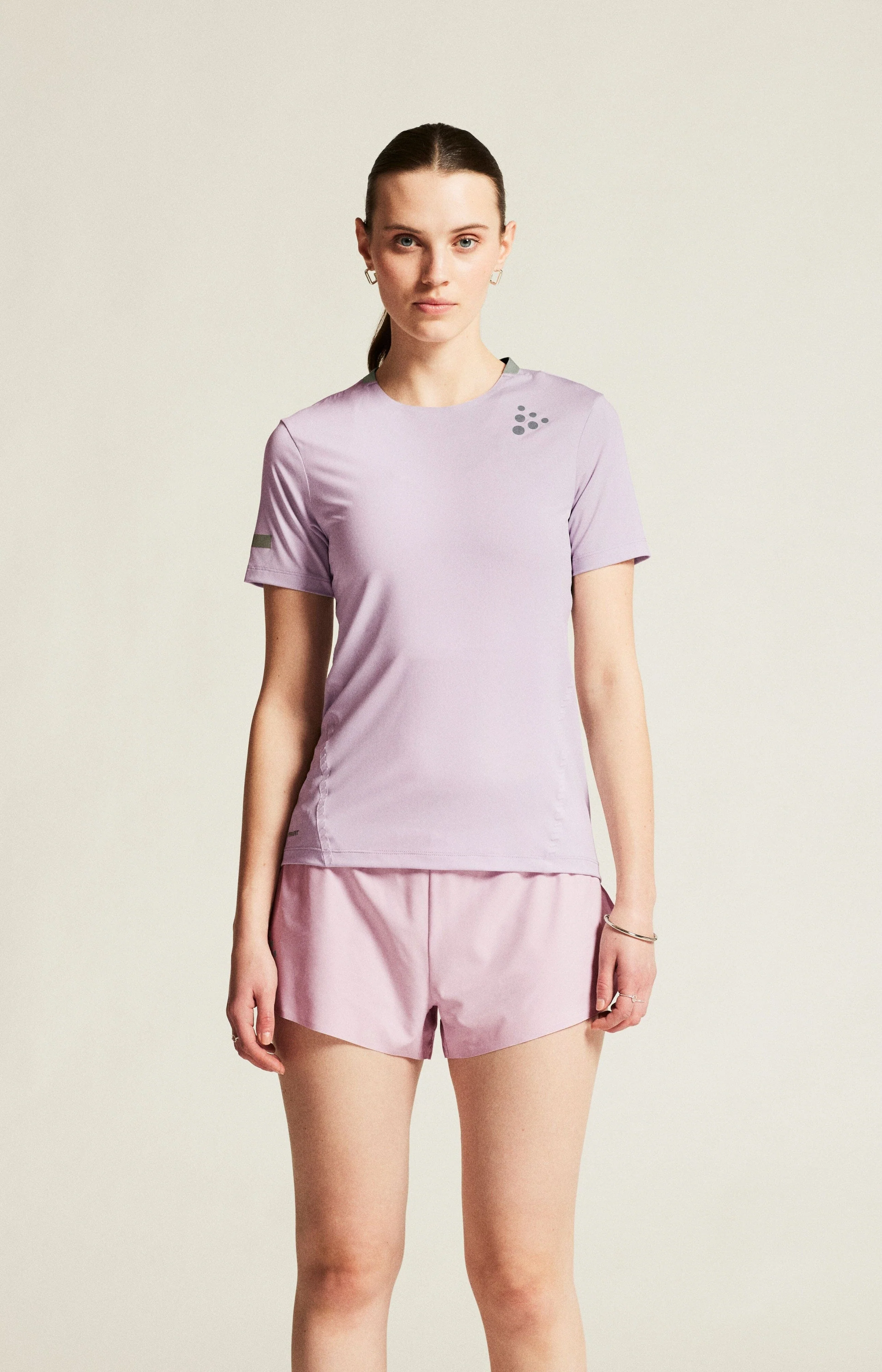 Women's Pro Hypervent Running Tee 2.0 - CLOUD - Image 3