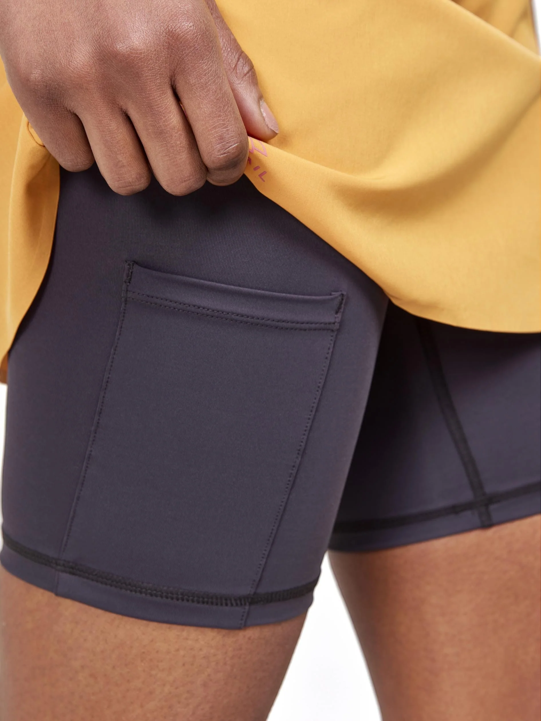 Women's Pro Trail Running 2-In-1 Skirt - DESERT-SLATE - Image 4