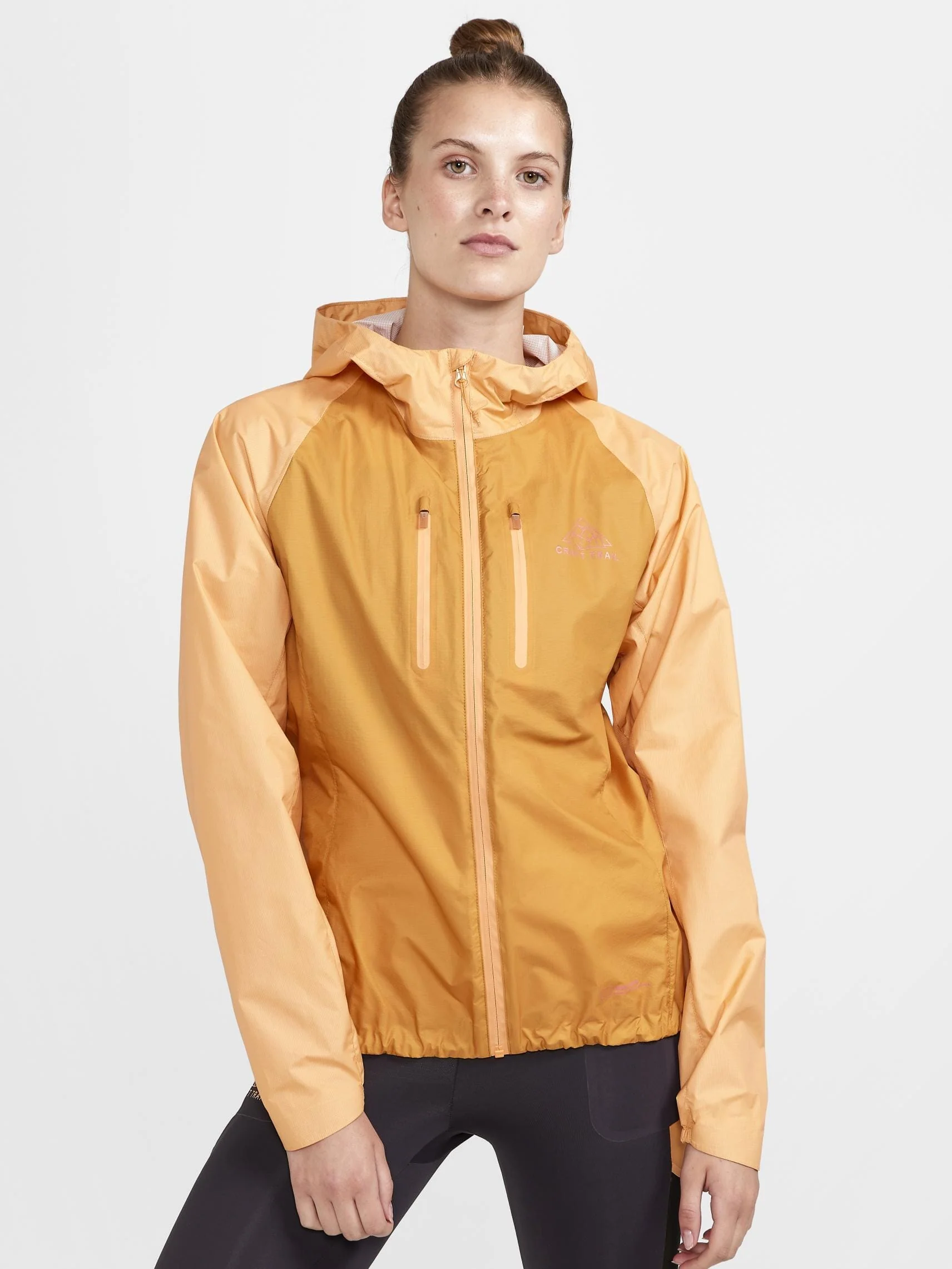 Women's Pro Trail Running Light Weight Jacket - Black - Image 10