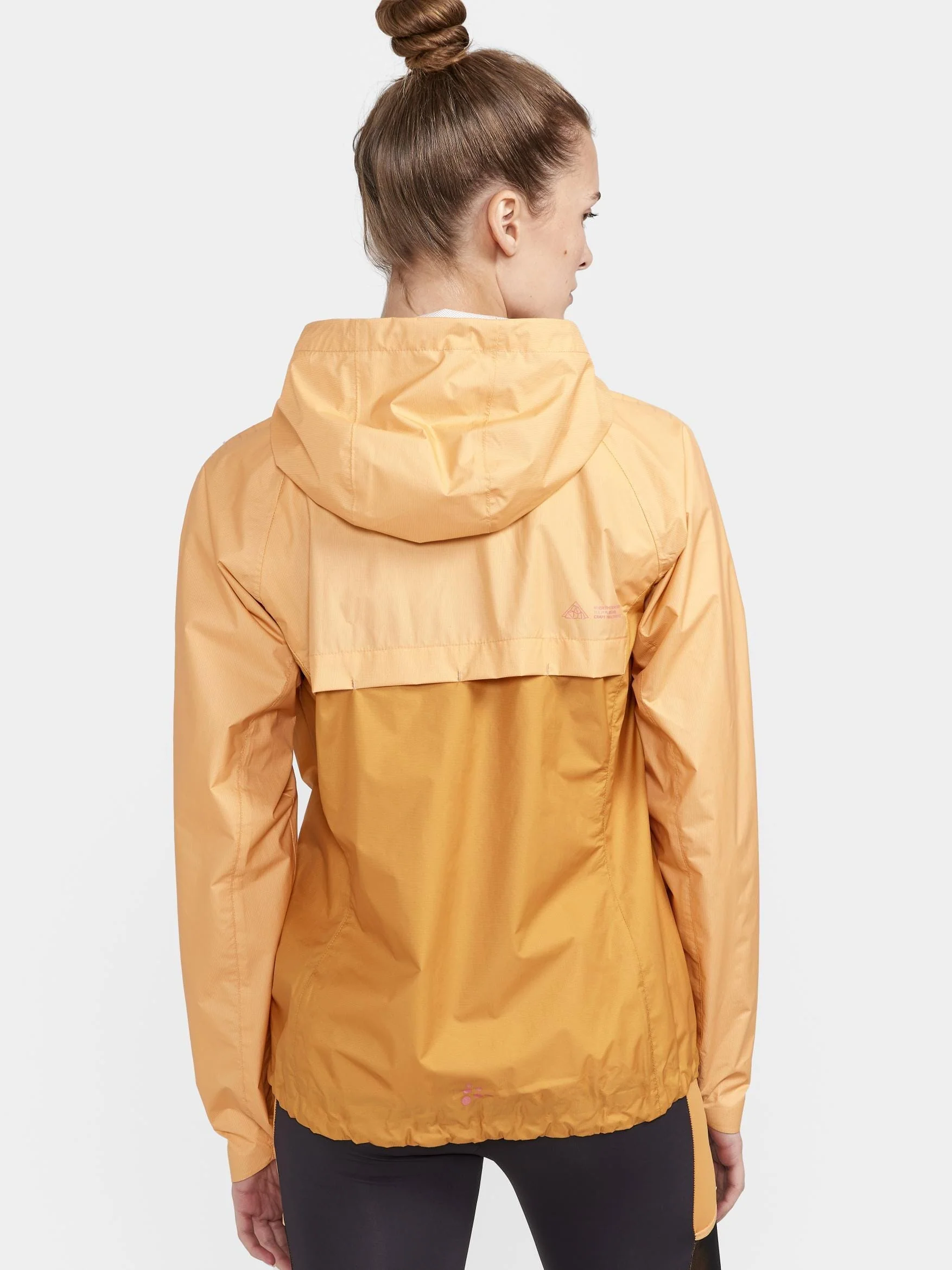 Women's Pro Trail Running Light Weight Jacket - PEACH-DESERT - Image 2