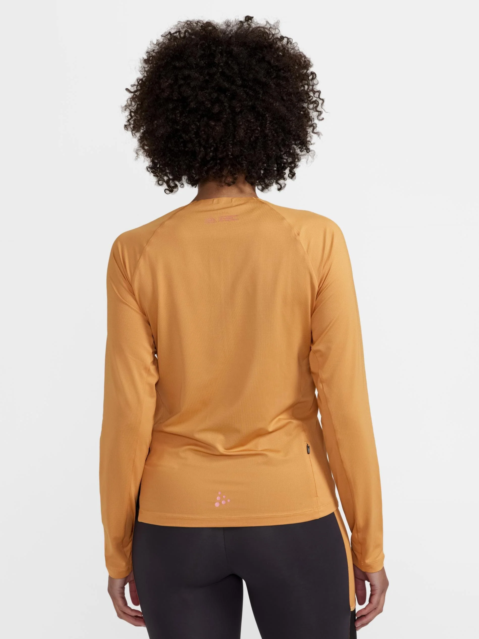 Women's Pro Trail Running Wind Longsleeve Tee - DESERT - Image 2