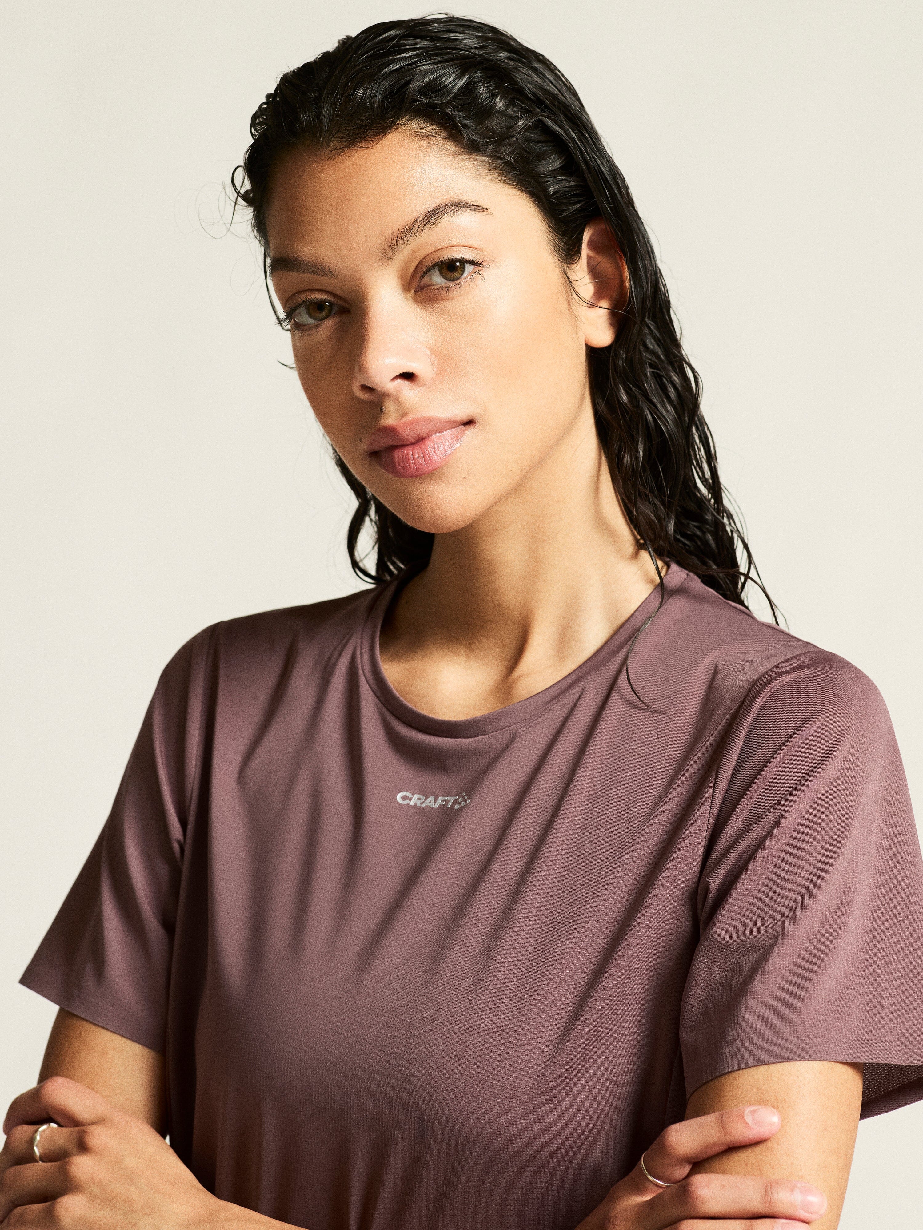 Women's Pro Trail Short Sleeve Tee 2 - Flint - Image 3