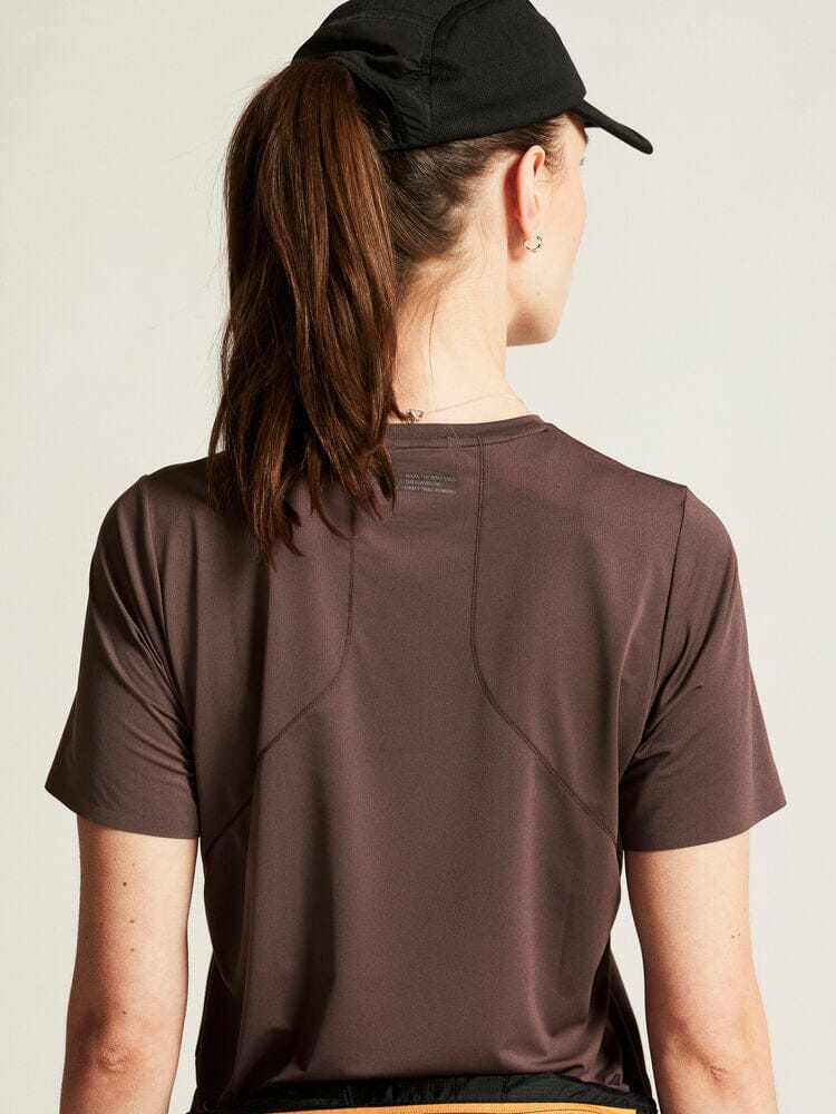 Women's Pro Trail Short Sleeve Tee 2 - Prune - Image 3