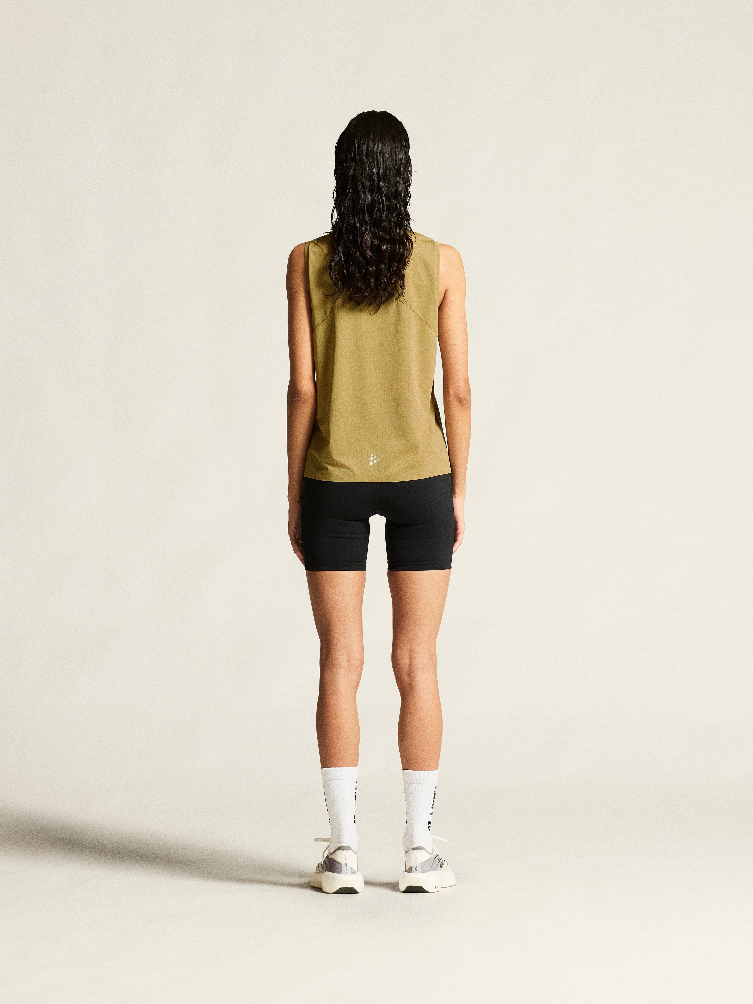 Women's Pro Trail Short Tights 2 - Black - Image 6