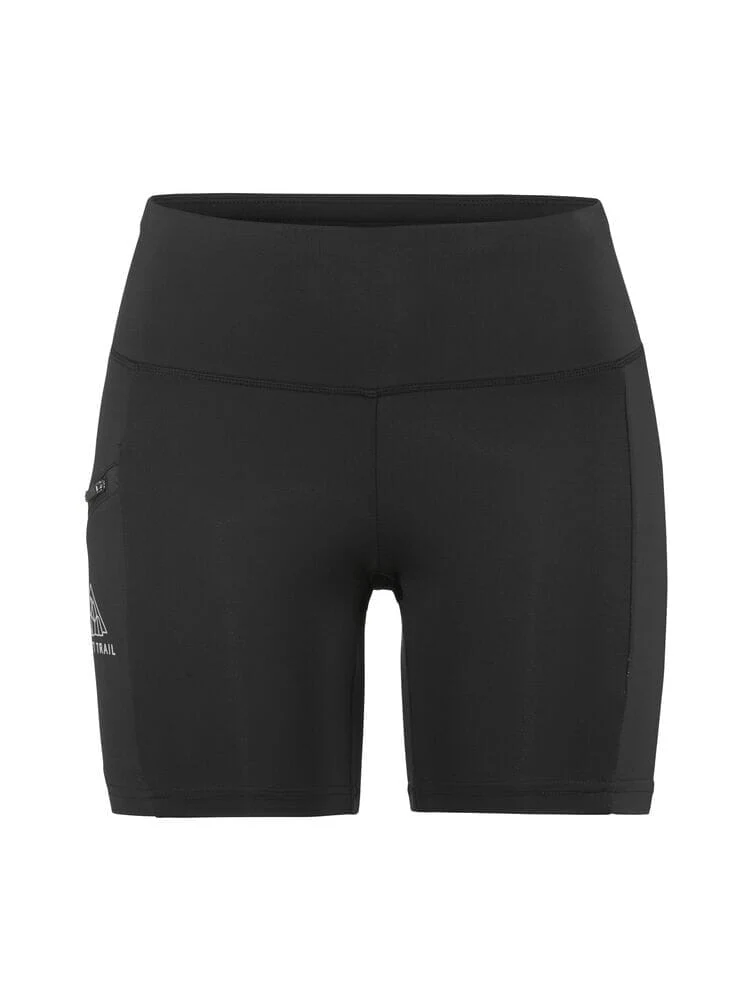 Women's Pro Trail Short Tights 2 - Black - Image 7