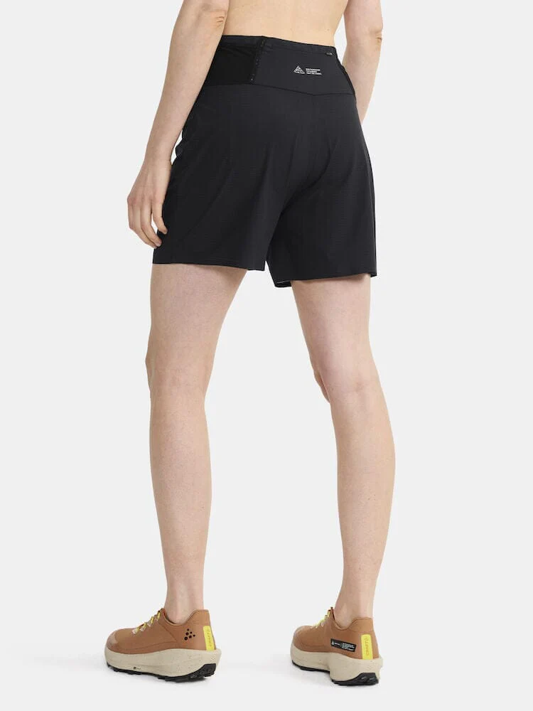 Women's Pro Trail Shorts - Black - Image 2