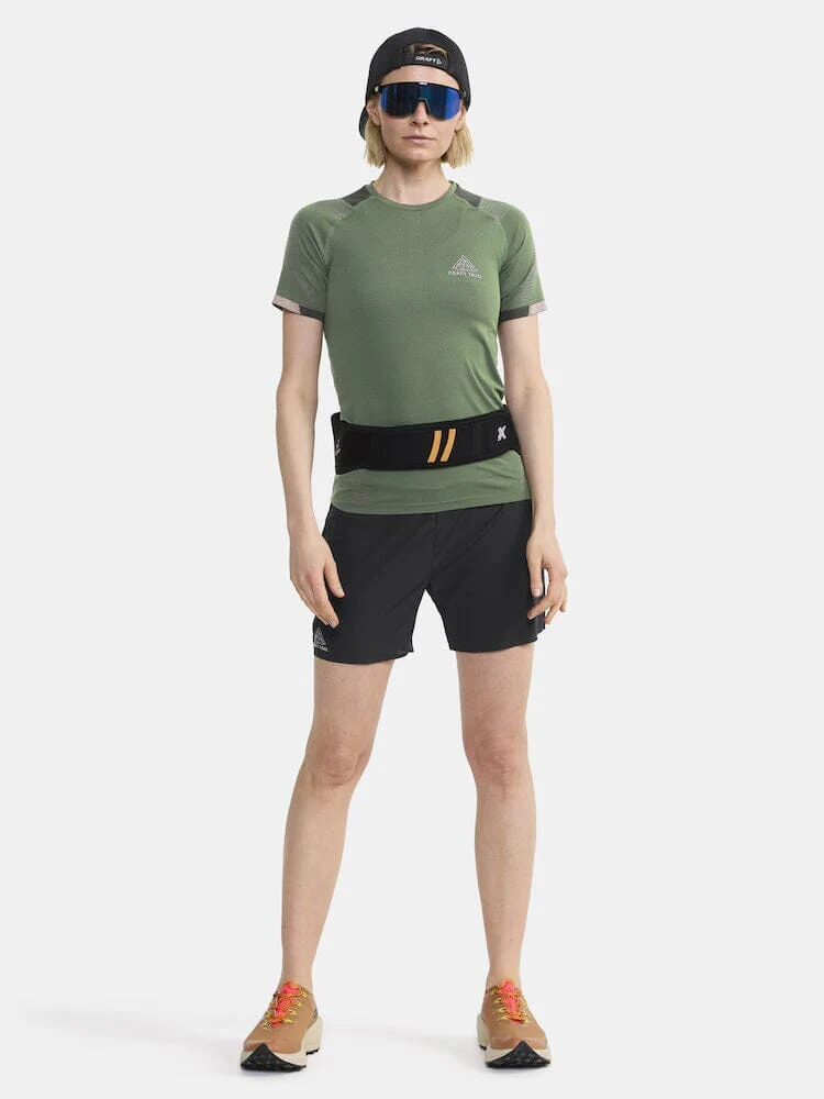 Women's Pro Trail Shorts - Black - Image 7