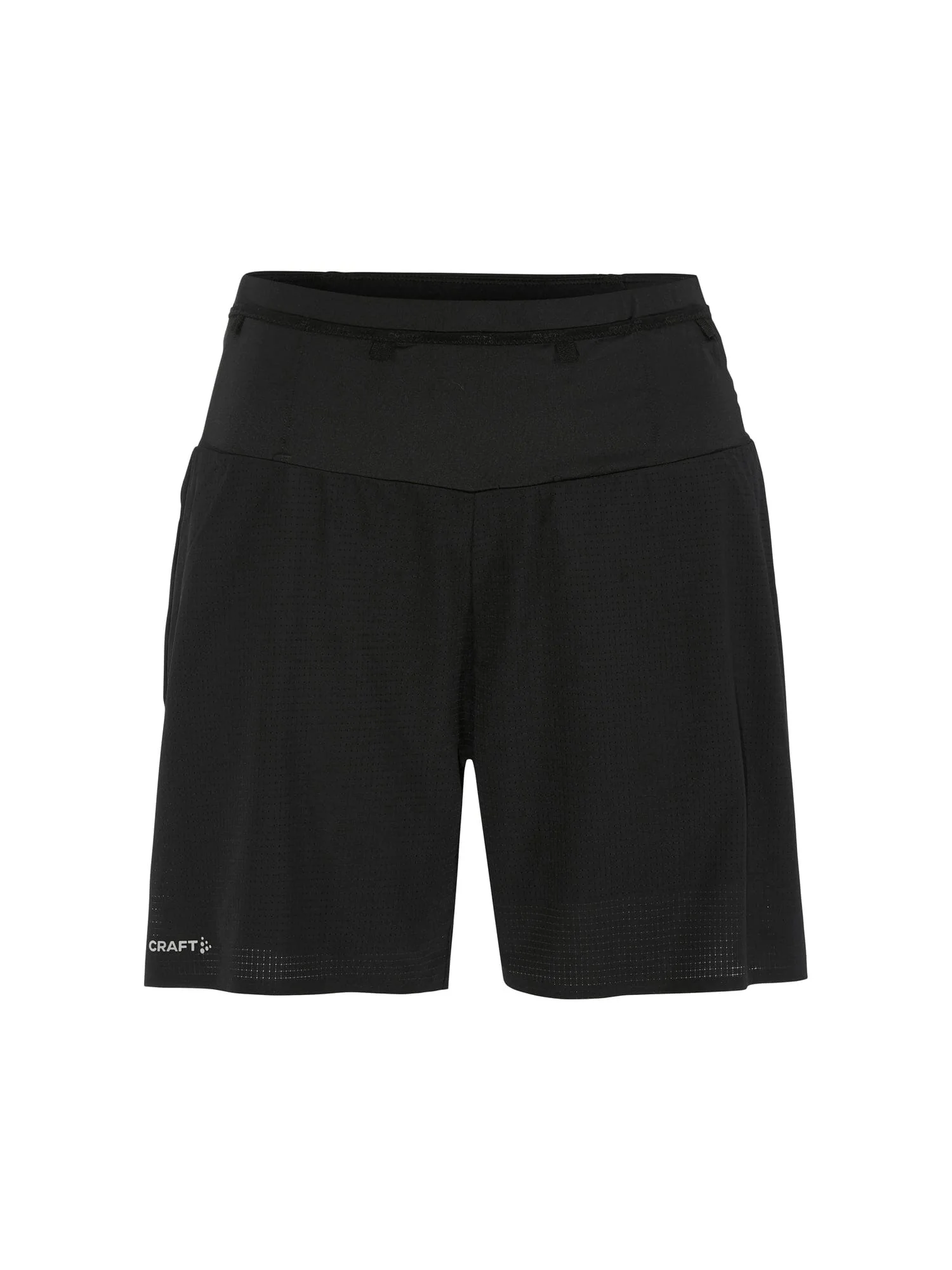 Women's Pro Trail Shorts - Black/Black - Image 7