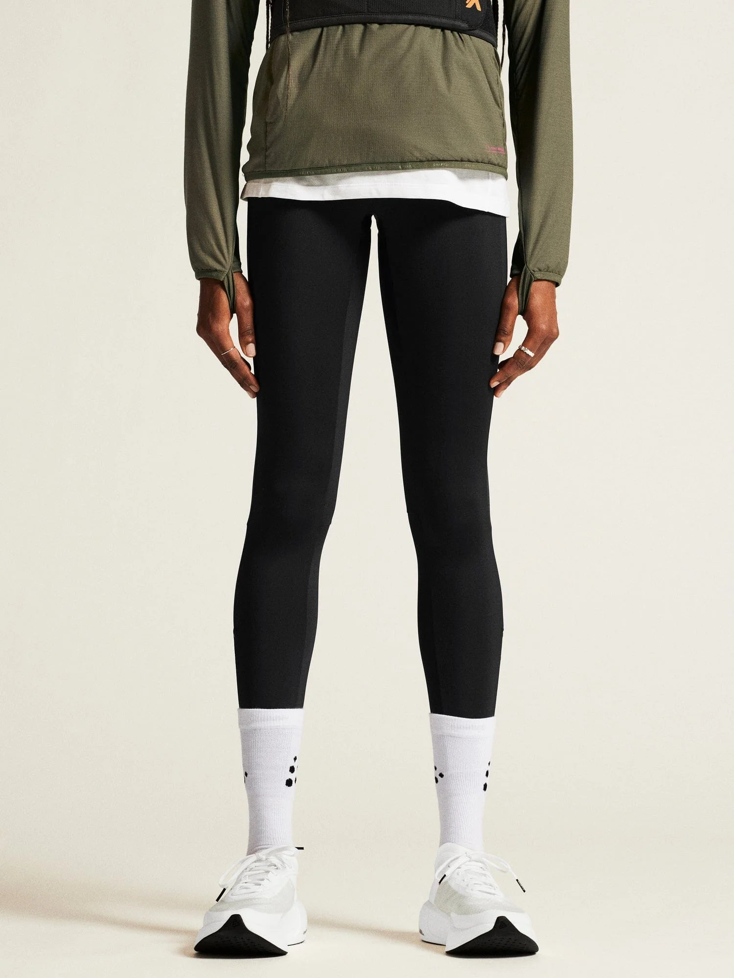 Women's Pro Trail Tights 2 - Black - Image 2