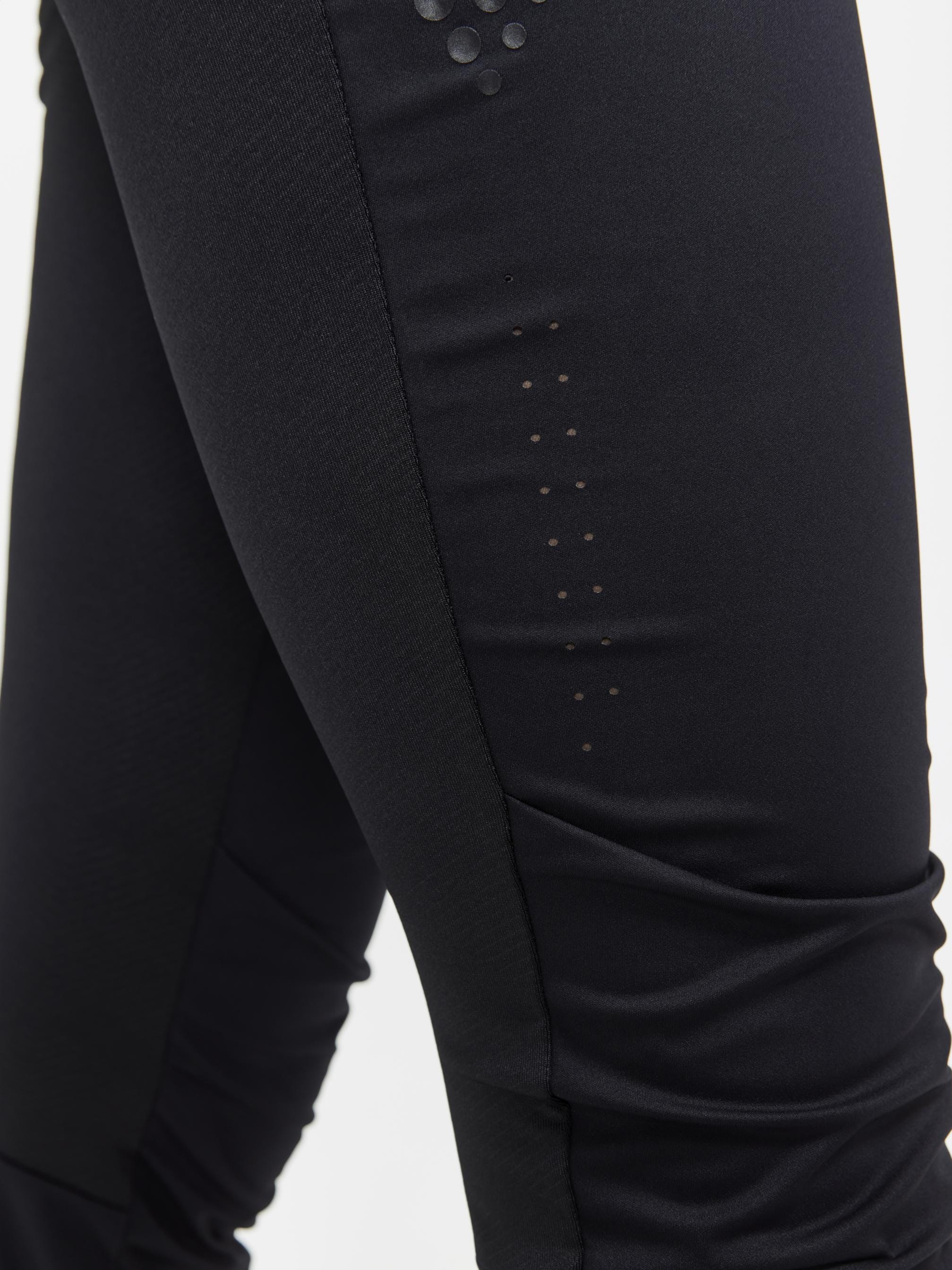 Women's Pro XC Race Wind Tights - Black - Image 5