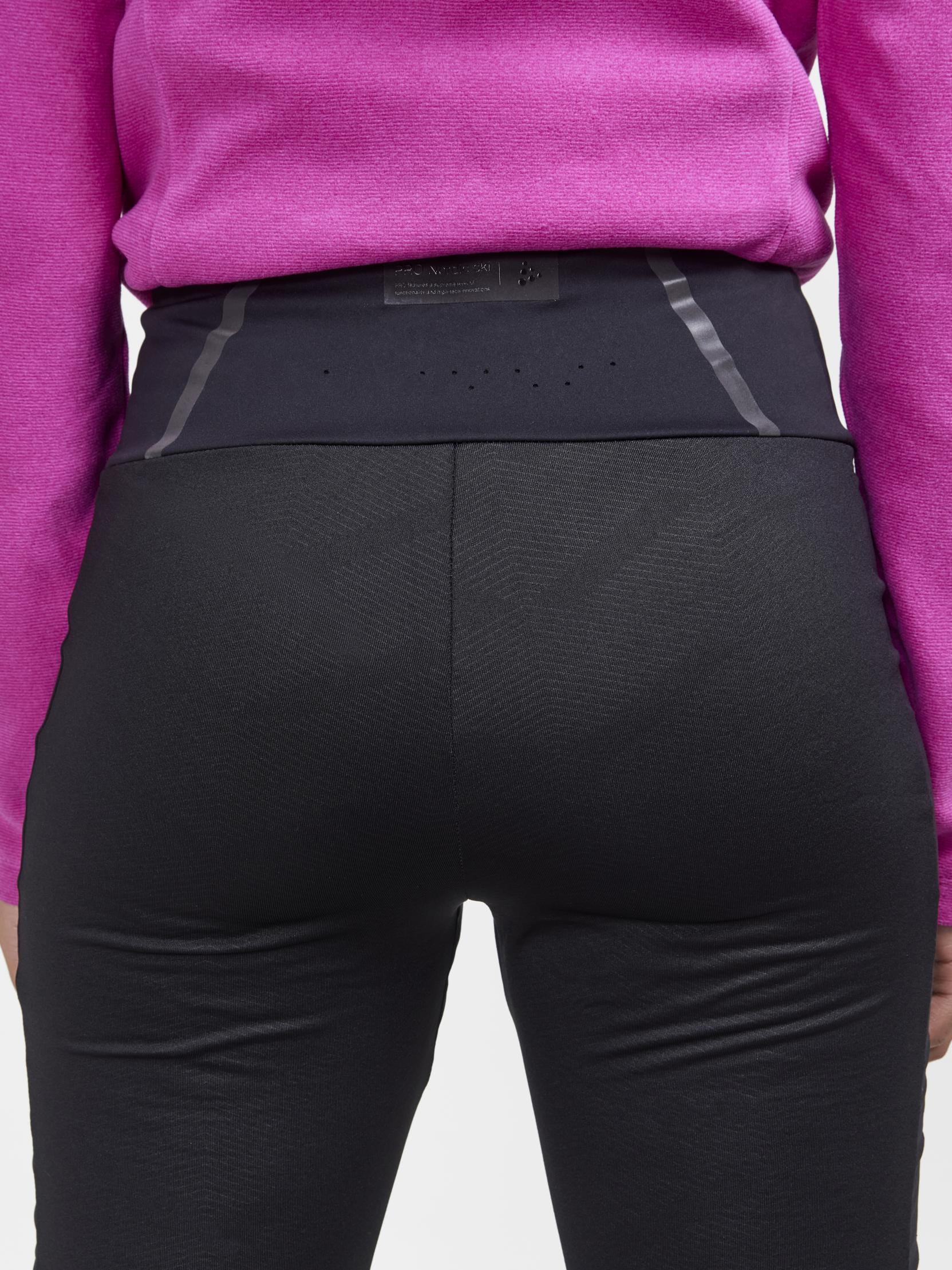 Women's Pro XC Race Wind Tights - Black - Image 6