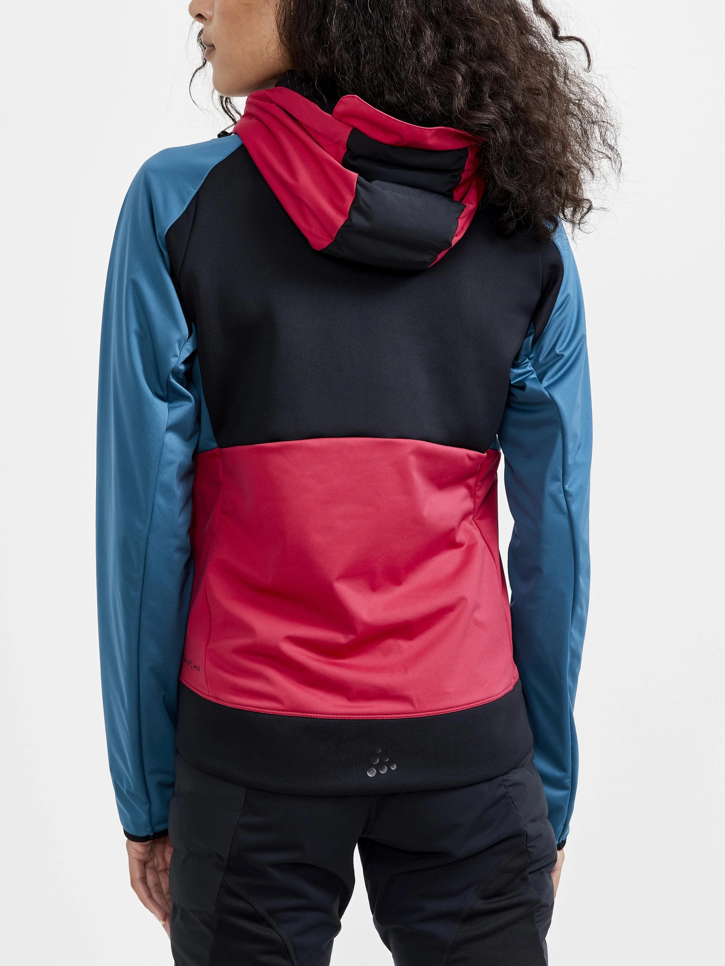 Women's Pursuit Thermal XC Jacket - BLACK/UNIVERSE - Image 2