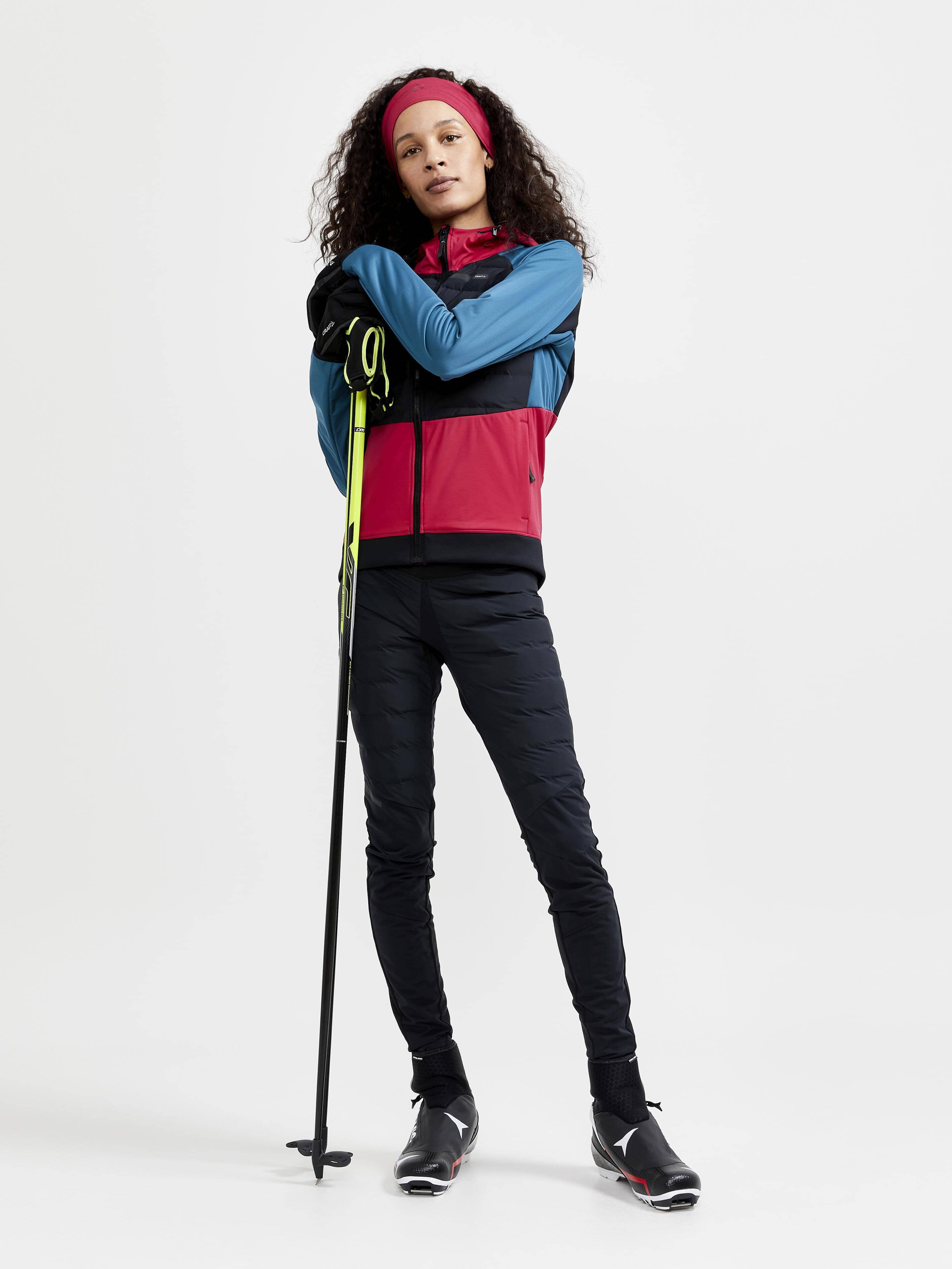 Women's Pursuit Thermal XC Jacket - BLACK/UNIVERSE - Image 6