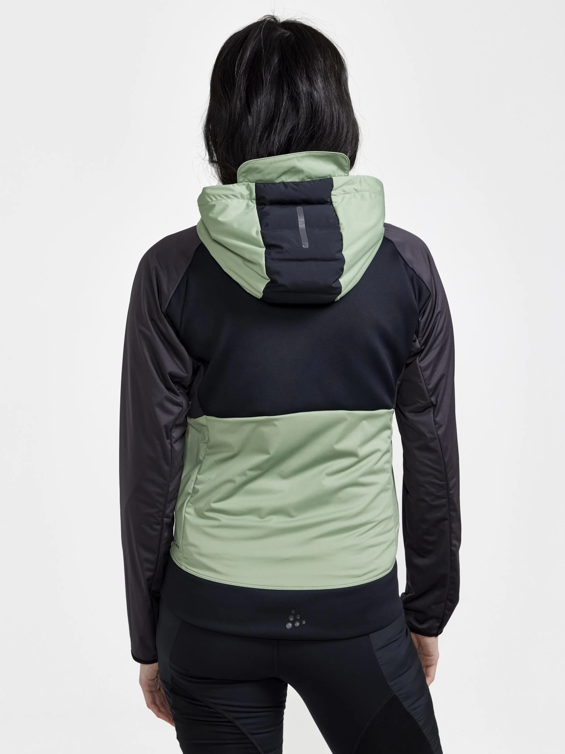 Women's Pursuit Thermal XC Jacket - BLACK-JADE - Image 2
