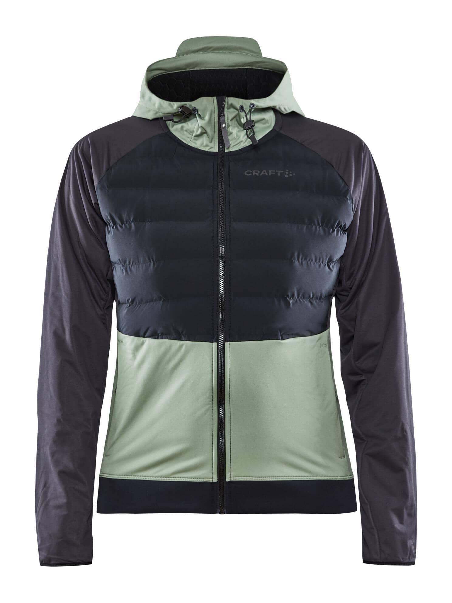 Women's Pursuit Thermal XC Jacket - BLACK-JADE - Image 6