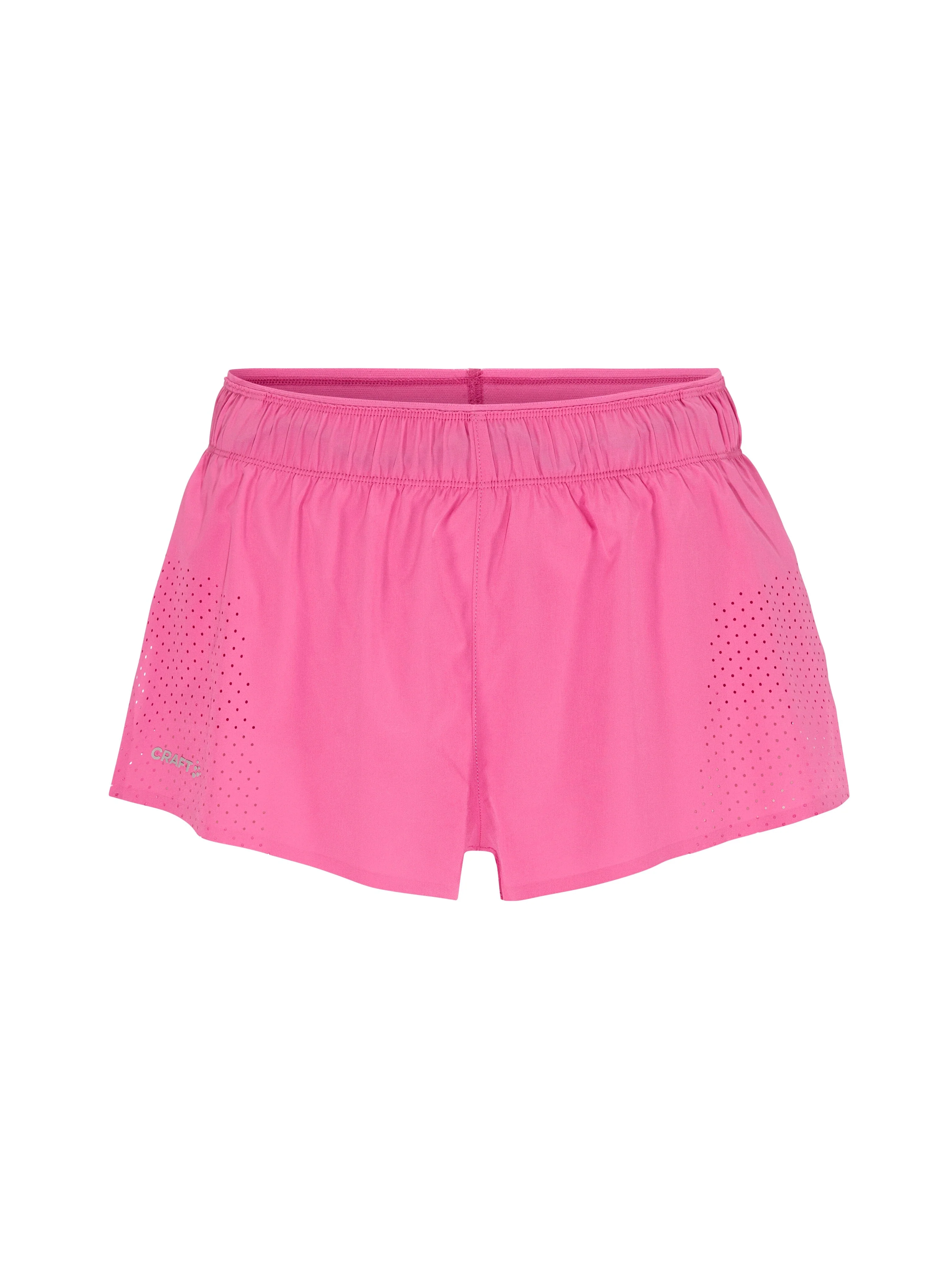 Women's Race Day Running Split Shorts 2 - Magenta - Image 7