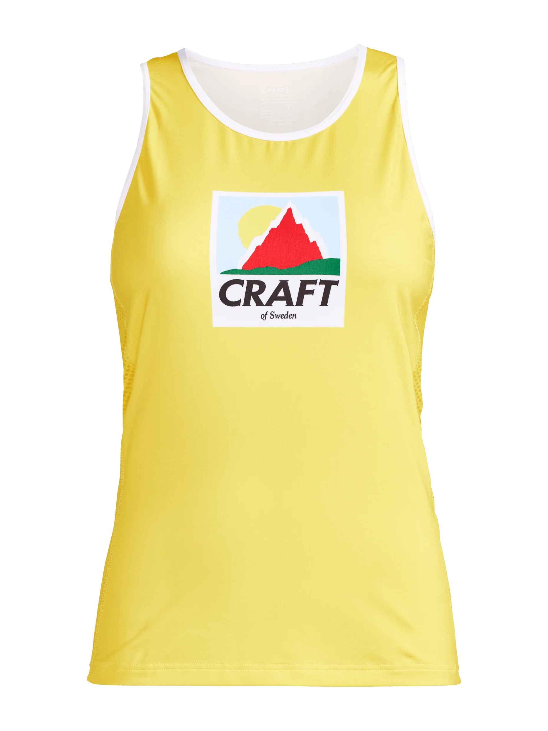 Women's Retro Elite Custom Singlet - YELLOW - Image 6