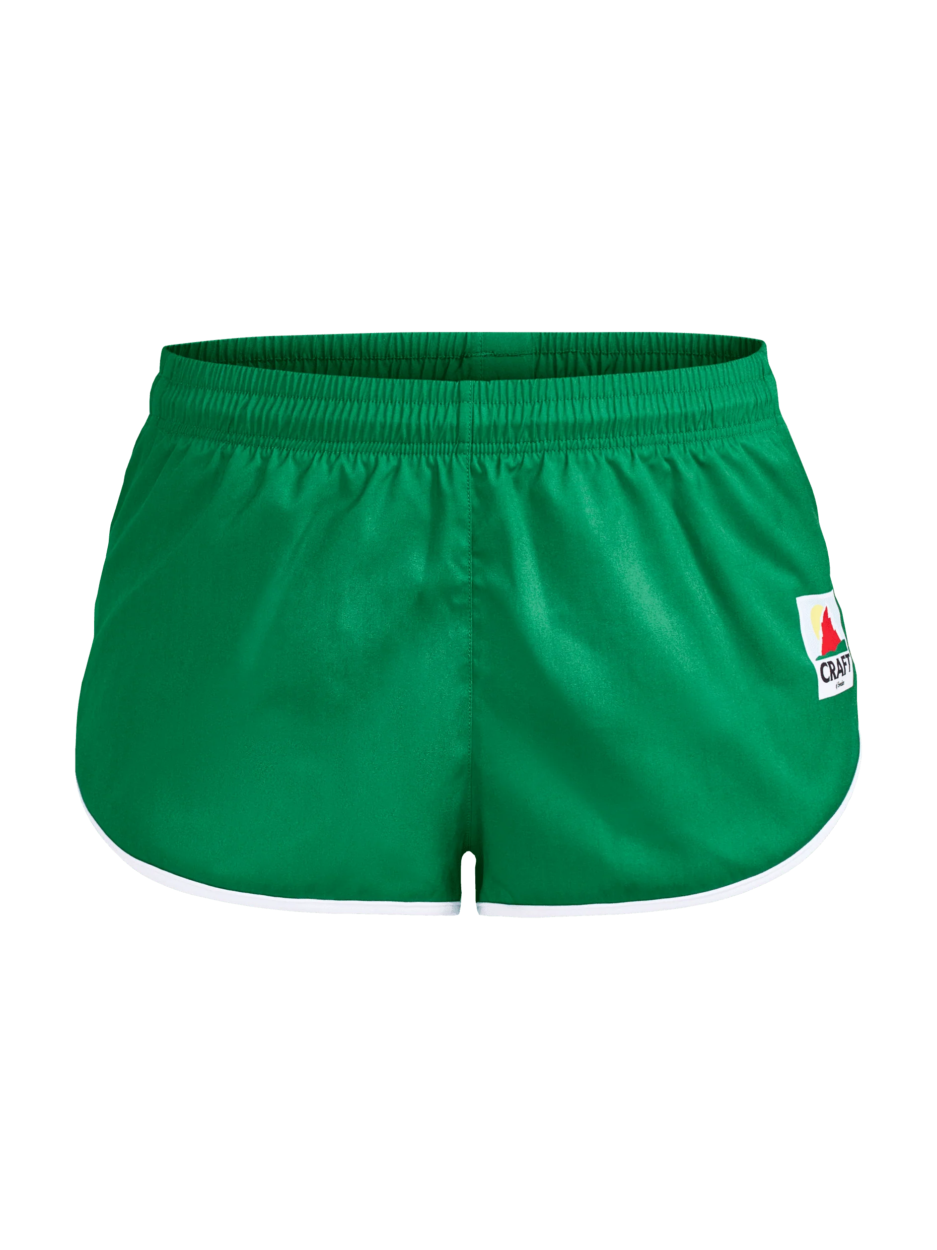 Women's Retro Elite Custom Woven Shorts - GREEN - Image 5