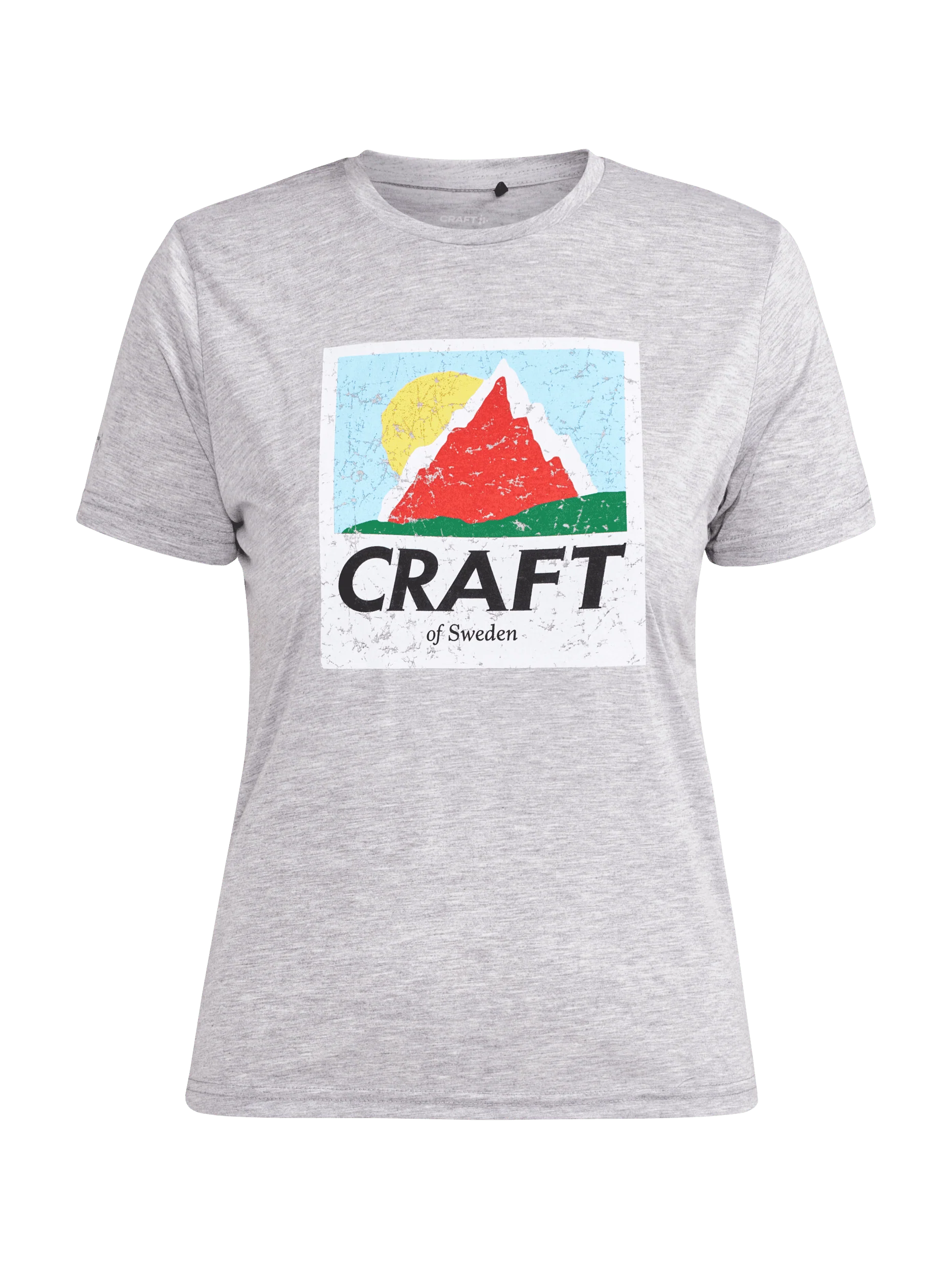 Women's Retro Tri-Blend Tee - GREY MELANGE - Image 5