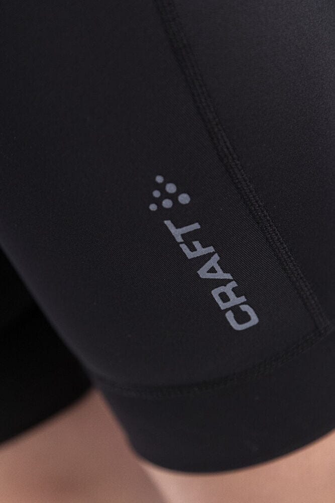 Women's Rise Bib Shorts - Black - Image 2