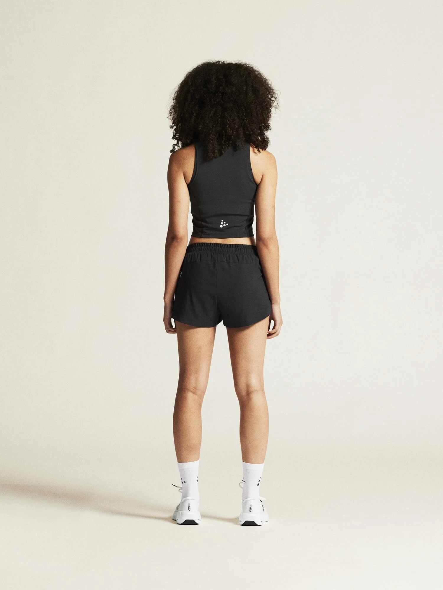 Women's Rush 2.0 Crop Singlet - Black - Image 6