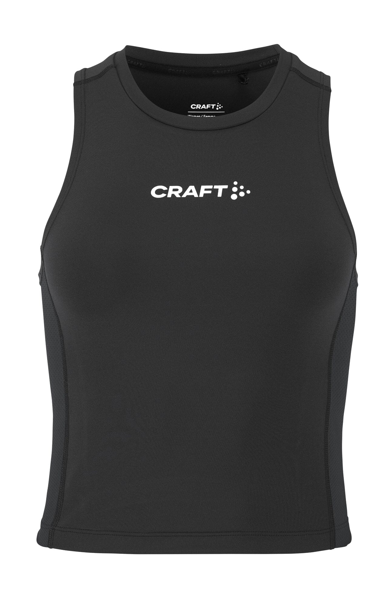 Women's Rush 2.0 Crop Singlet - Black - Image 8