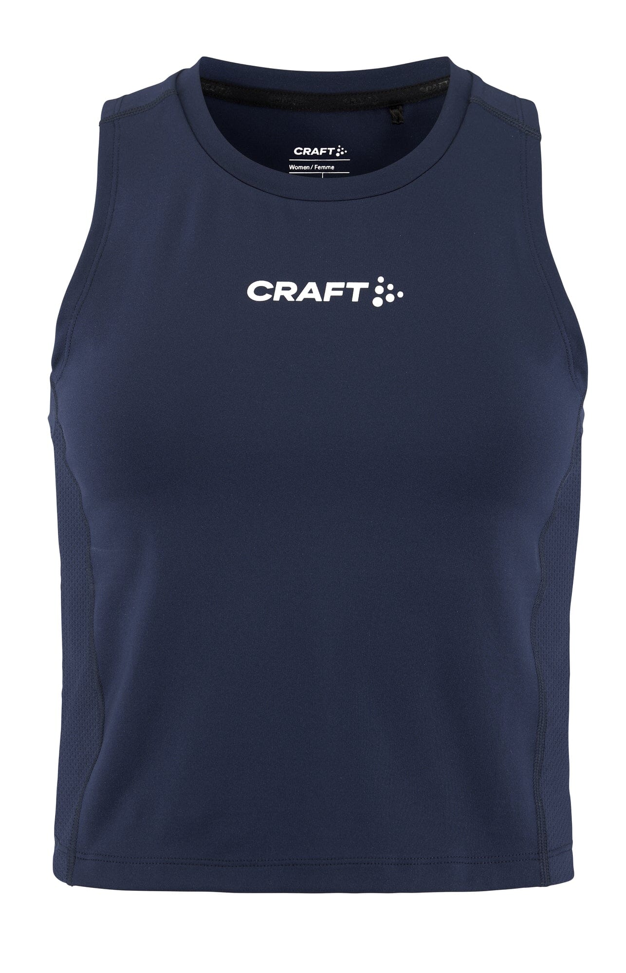 Women's Rush 2.0 Crop Singlet - NAVY - Image 8