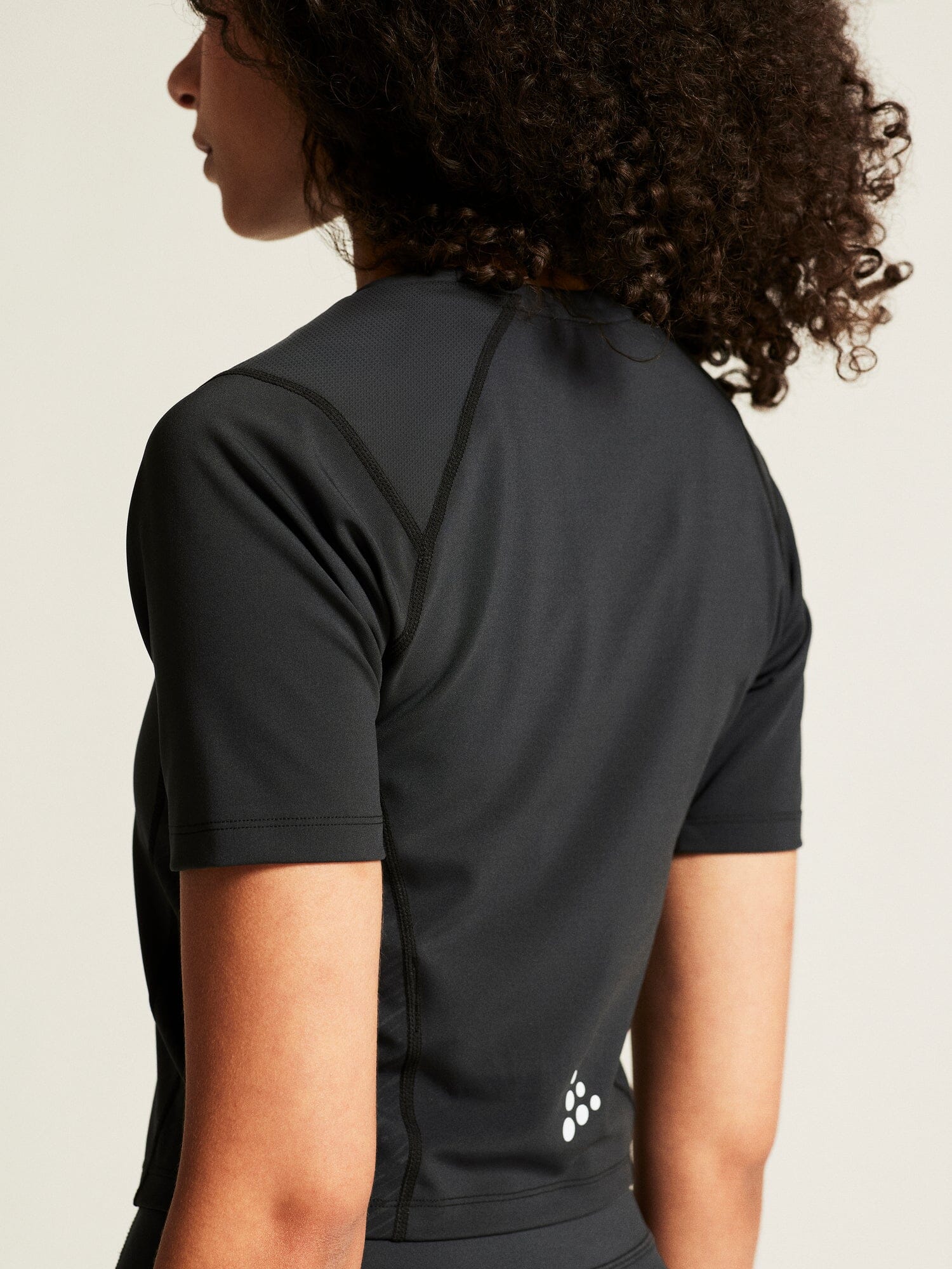 Women's Rush 2.0 Crop Tee - Black - Image 4